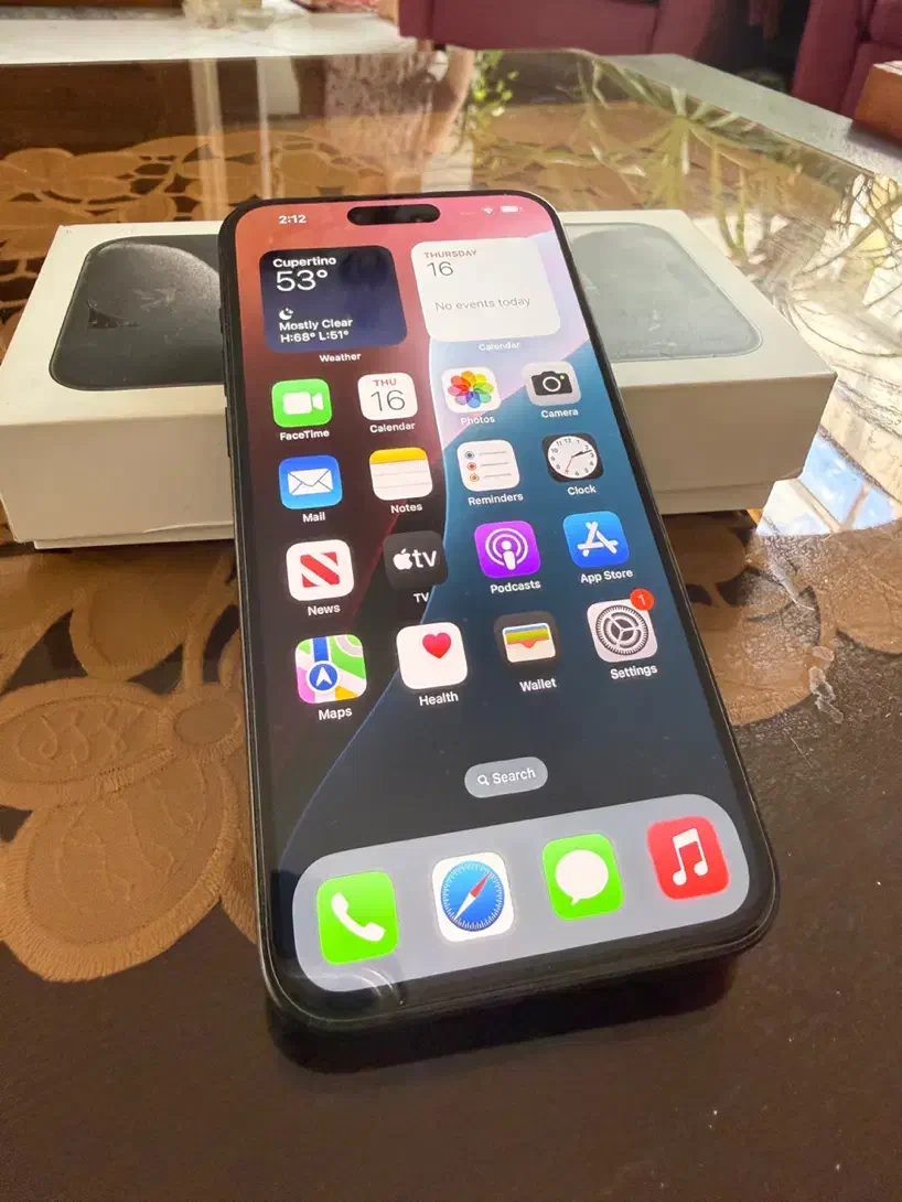 Apple 15 promax 265GB|موبایل|تبریز, |دیوار