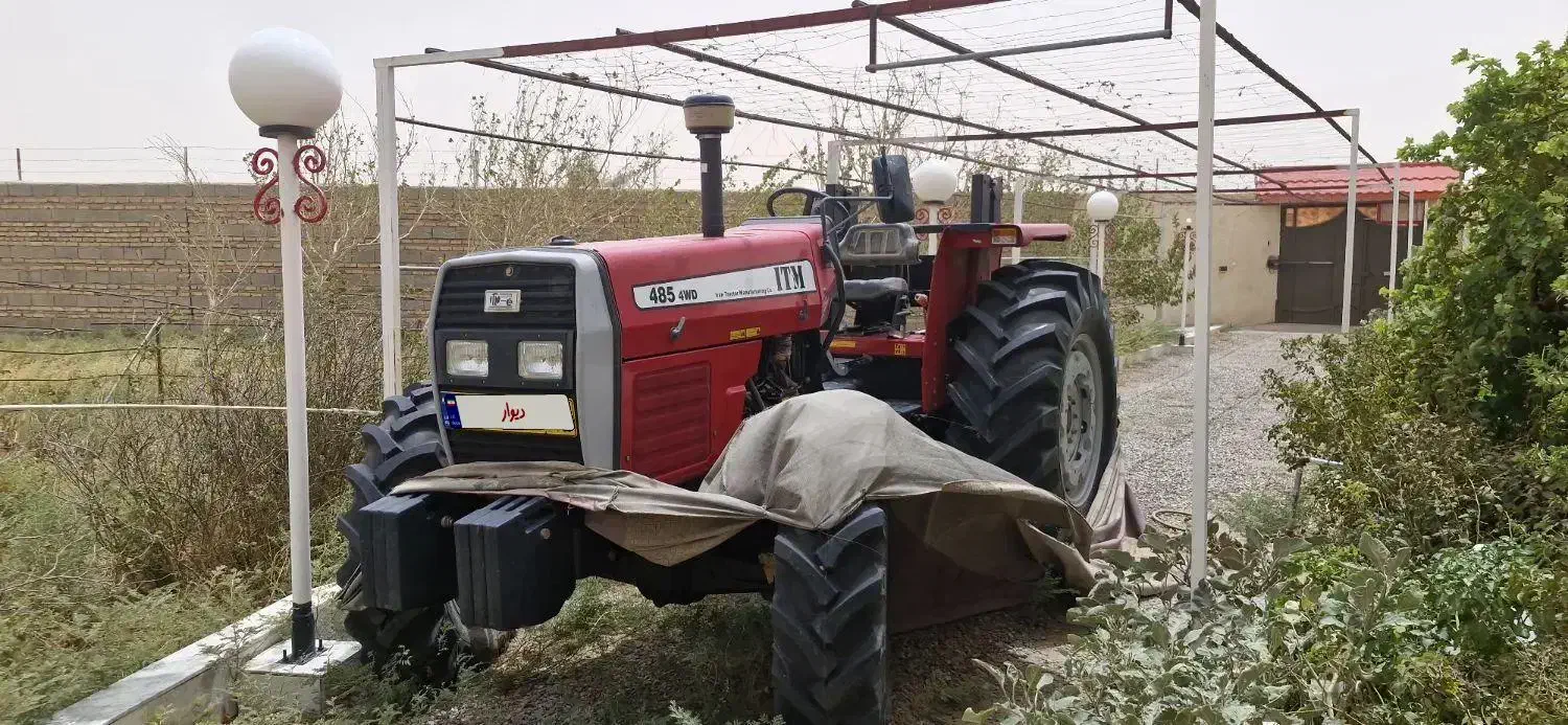 تراکتور جفت ۴۸۵ سوپردار پمپ کوچک|خودرو سنگین|زابل, |دیوار