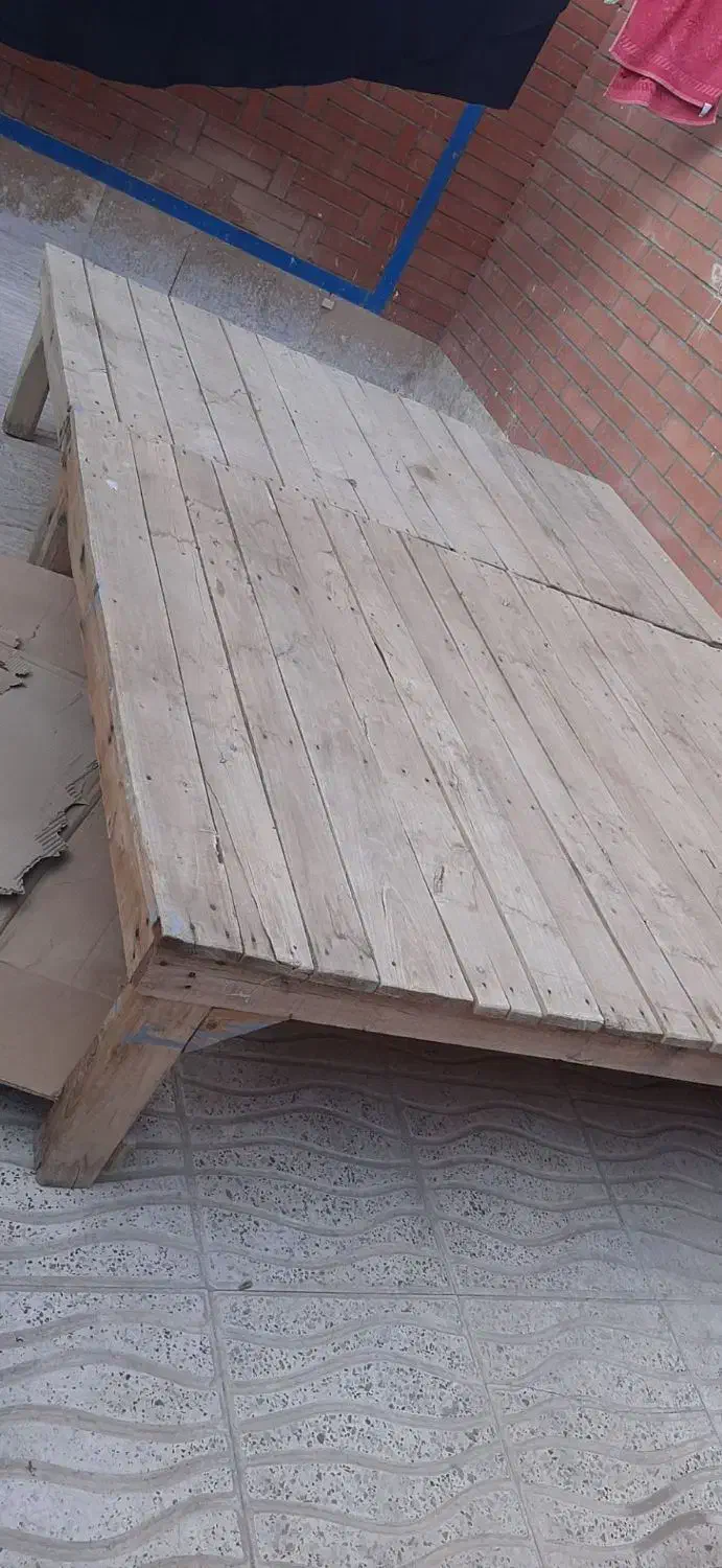 تخت چوبی|تخت و سرویس خواب|محمدیه-قزوین, |دیوار