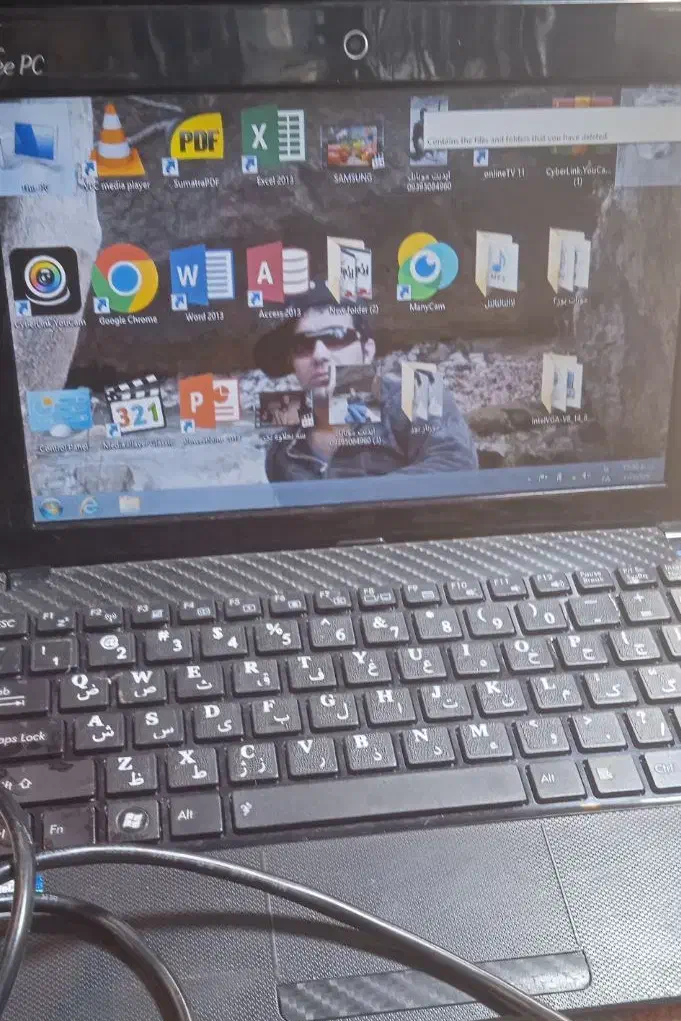 لپ تاپ مینی ایسوز با DVDرام اکسترنال|رایانه همراه|کوهدشت, |دیوار