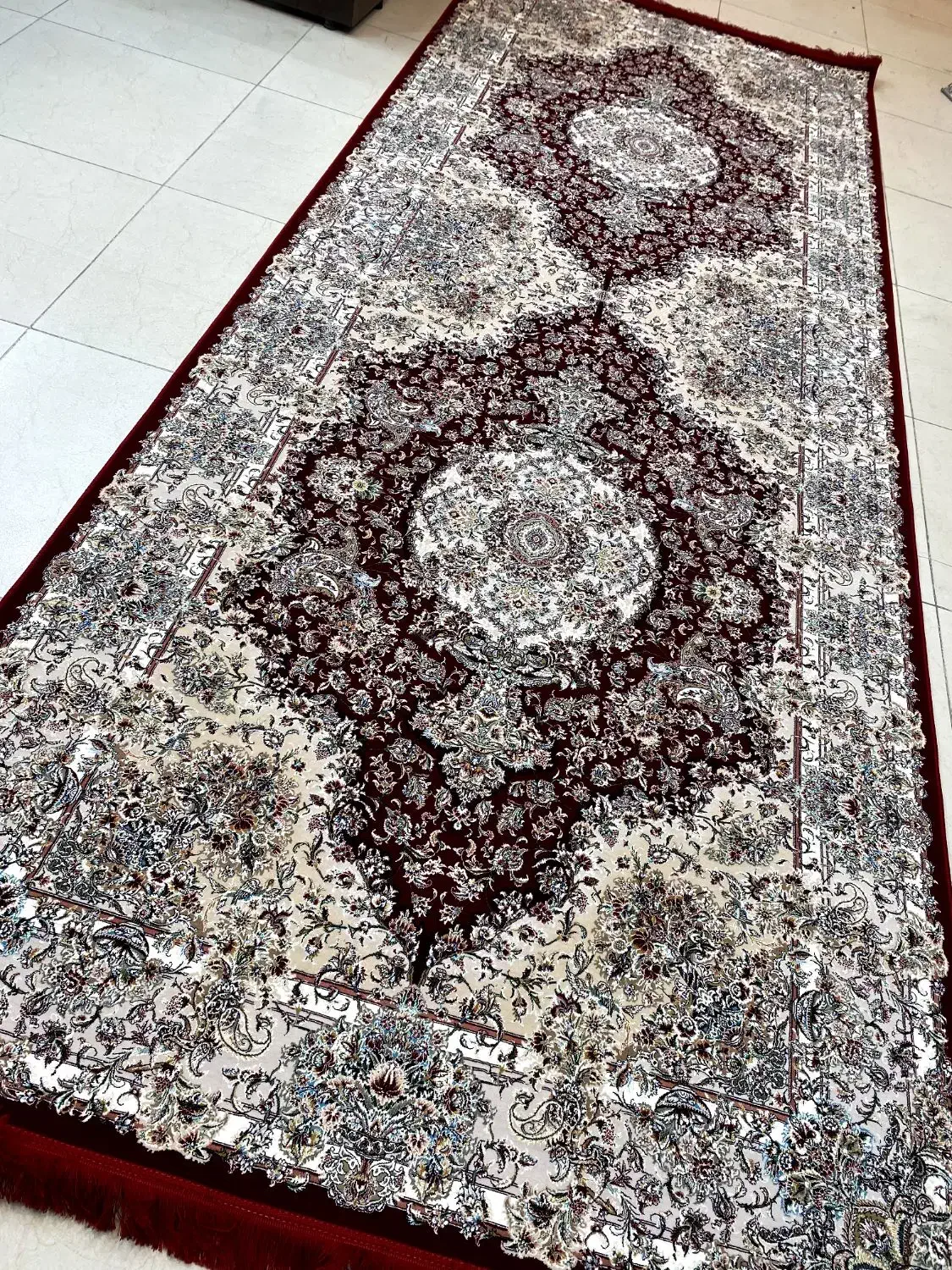 کناره فرش ماشینی 1.5 در 4 متری 1200شانه(فرش هنرمند|فرش|تبریز, |دیوار