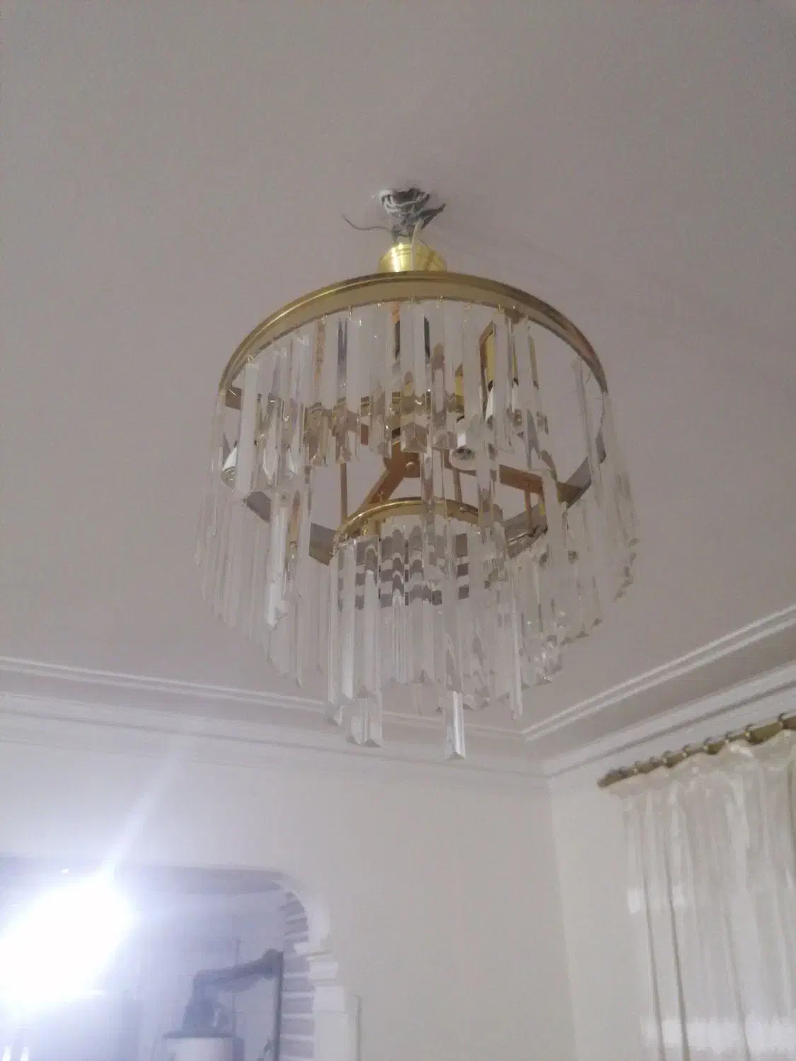 2 عدد لوستر|لوستر و چراغ آویز|مشهد, زیبا شهر|دیوار