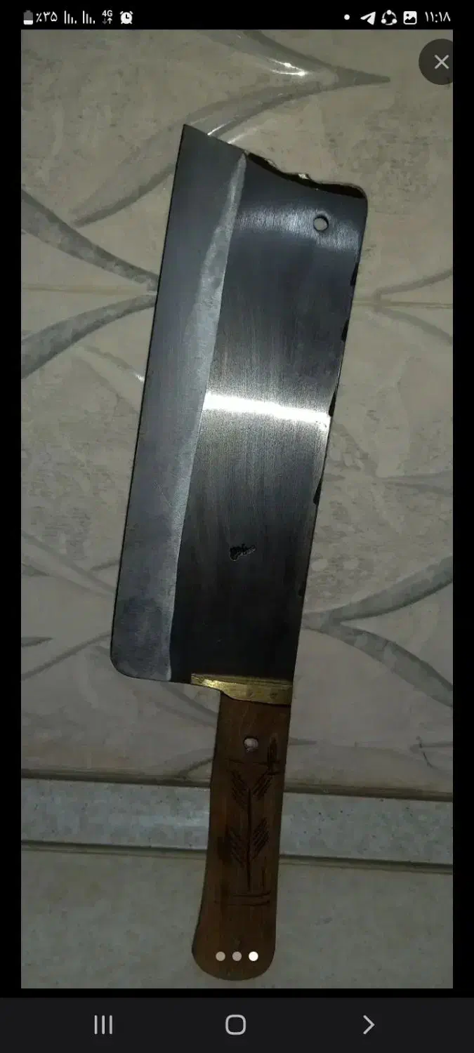 چاقوی گوشت و استخوان خردکن جنس فولادخیلی تیز محکم|ظروف پخت‌وپز|مریوان, |دیوار