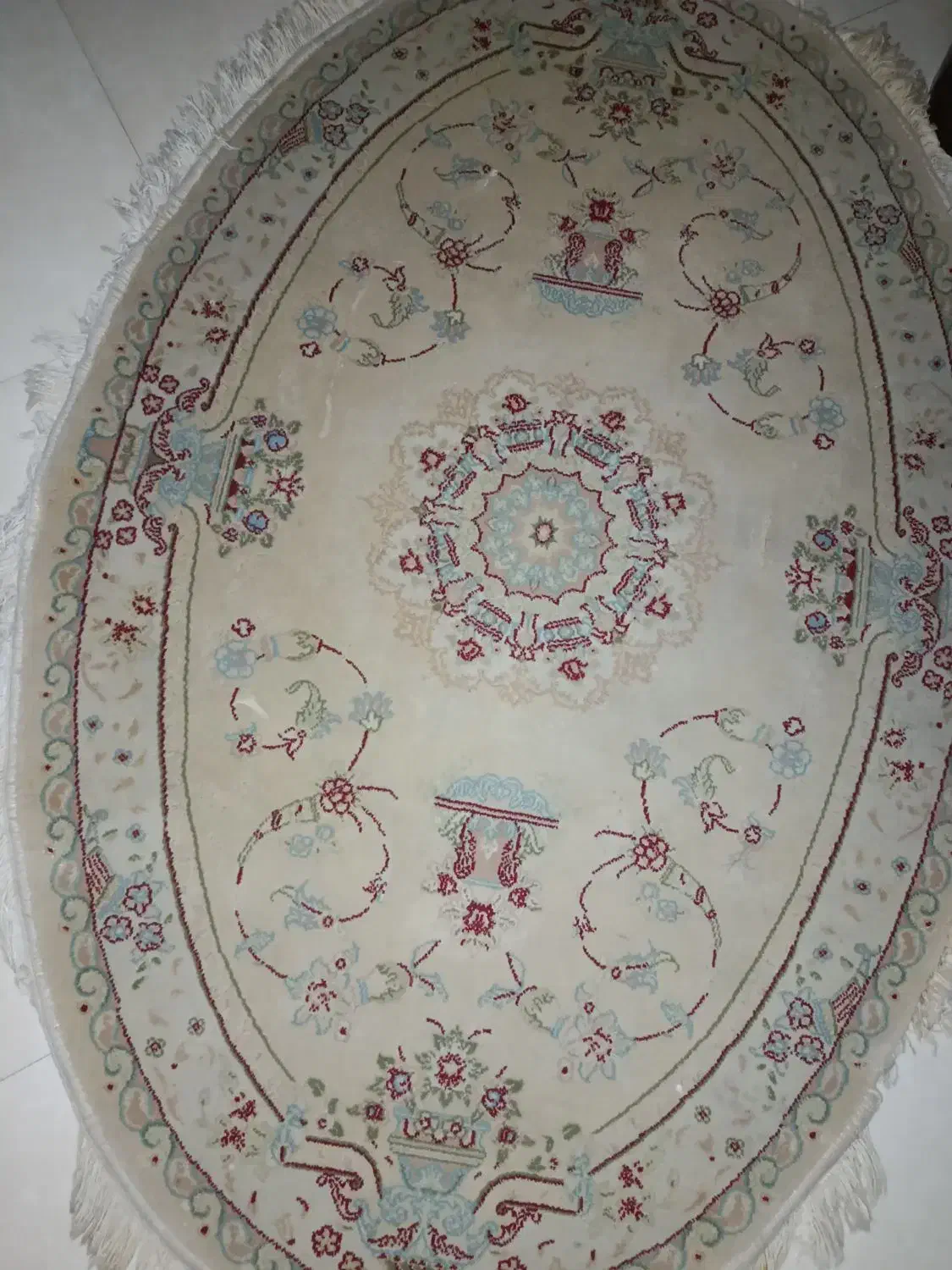 فرش  بیضی مانند گوشت دار درحد نو|فرش|تهران, صادقیه|دیوار