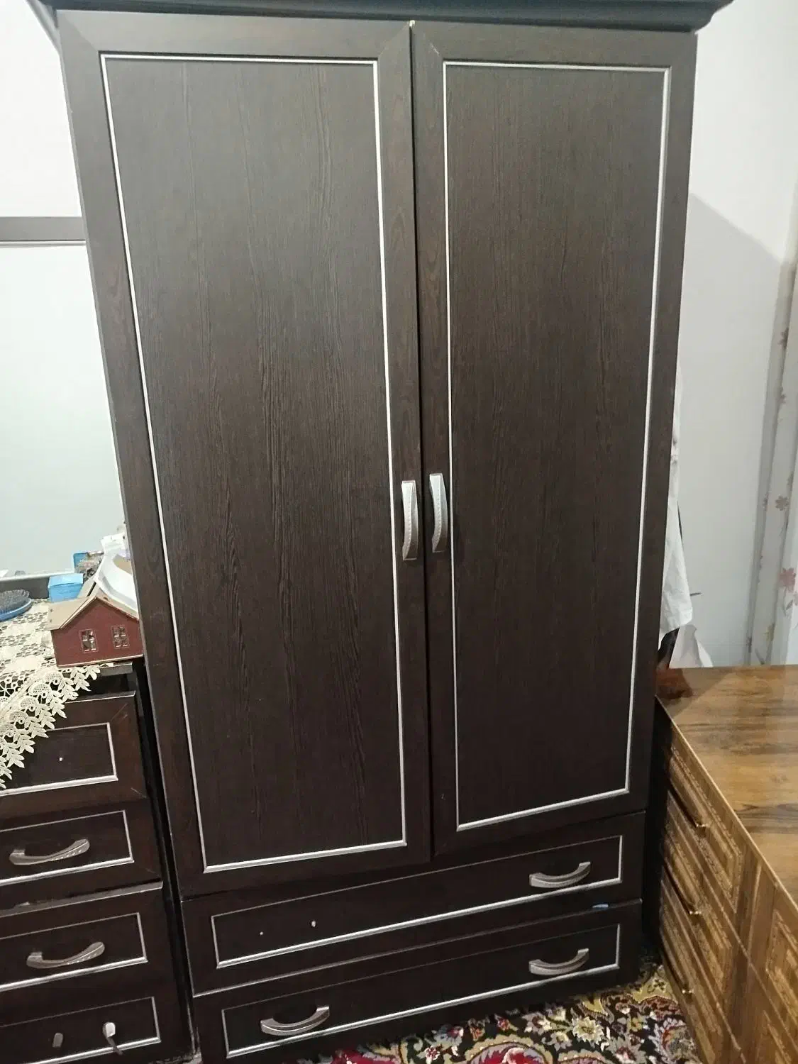 کمدجالباسی ودراورباآینه|جاکفشی، کمد، دراور|رباط‌کریم, رباط‌کریم|دیوار