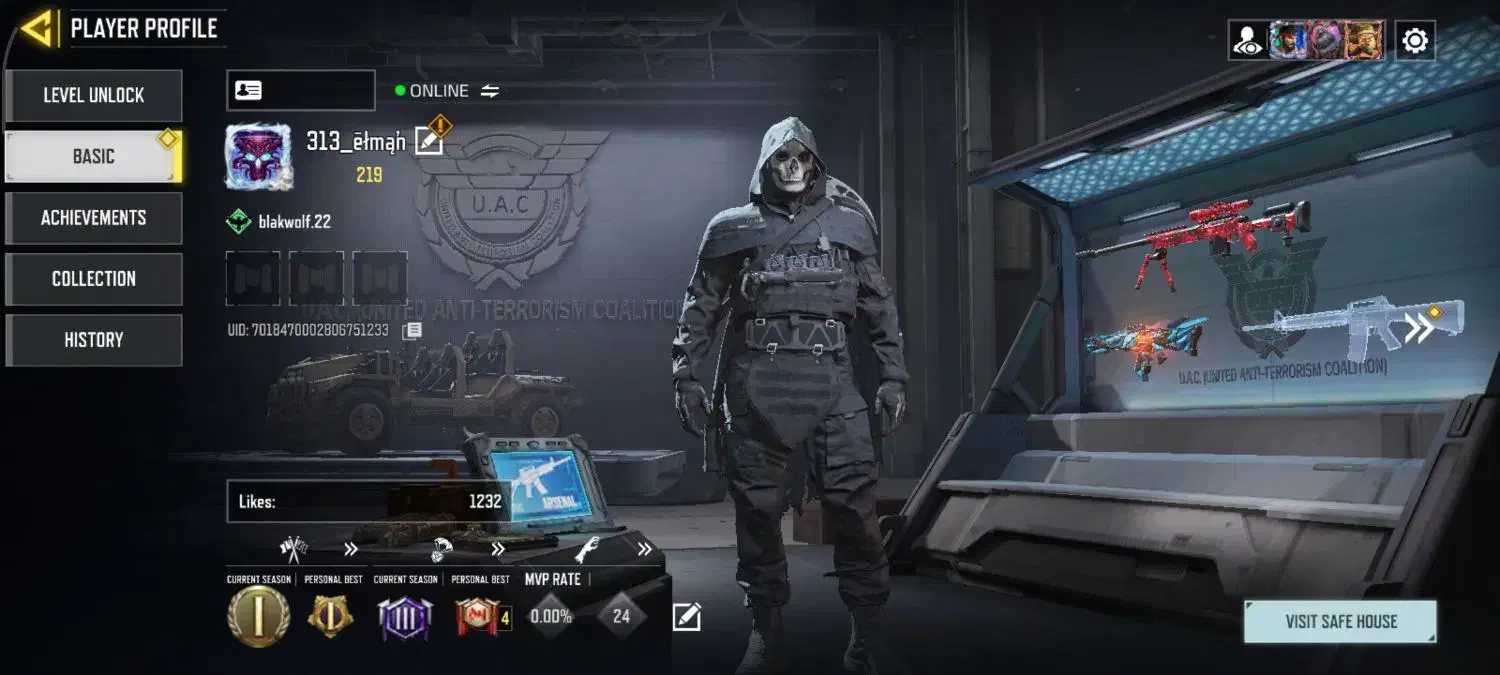 اکانت کالاف|کنسول، بازی ویدئویی و آنلاین|بندرلنگه, |دیوار