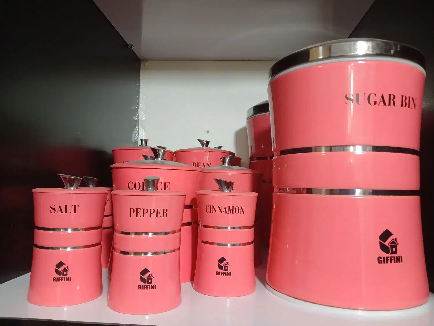 سرویس تمام استیل جیفینی ایتالیایی|ظروف نگهدارنده، پلاستیکی، یک‌بارمصرف|قم, وادی السلام|دیوار