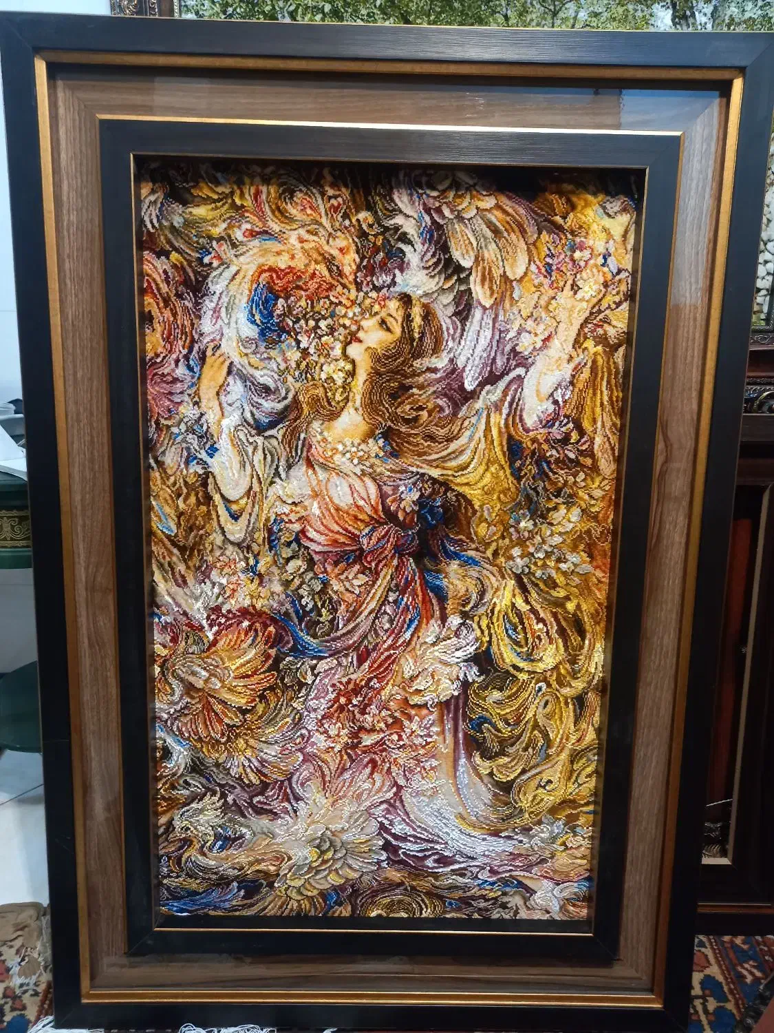 تابلو فرش دستباف مینیاتور رایحه بهاری golha|تابلو فرش|تهران, نارمک|دیوار