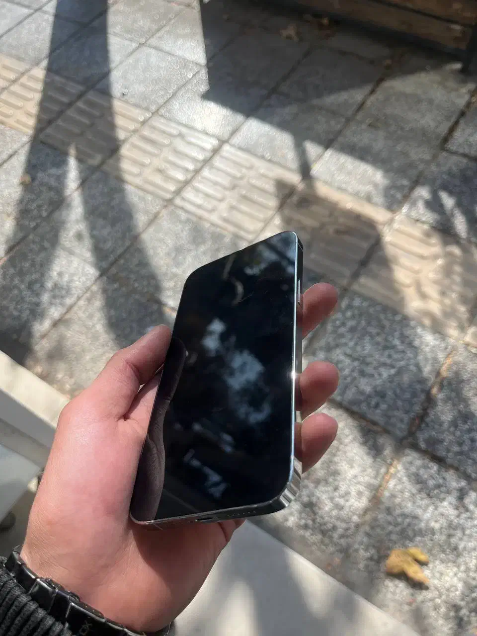 آیفون 12 promax سفید بدون بازشدگی|موبایل|آباده, |دیوار