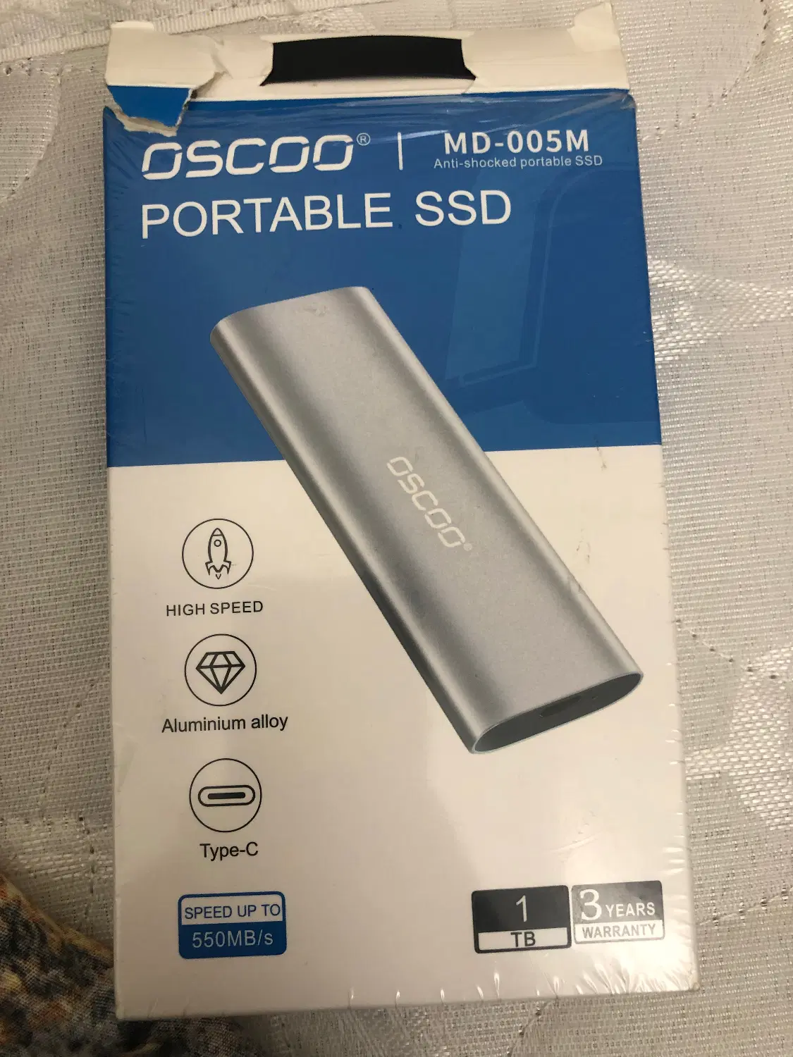 اساسدی اکسترنال ۱ ترابایت OSCOO مدل MD-005M|قطعات و لوازم جانبی رایانه|تهران, کرمان|دیوار