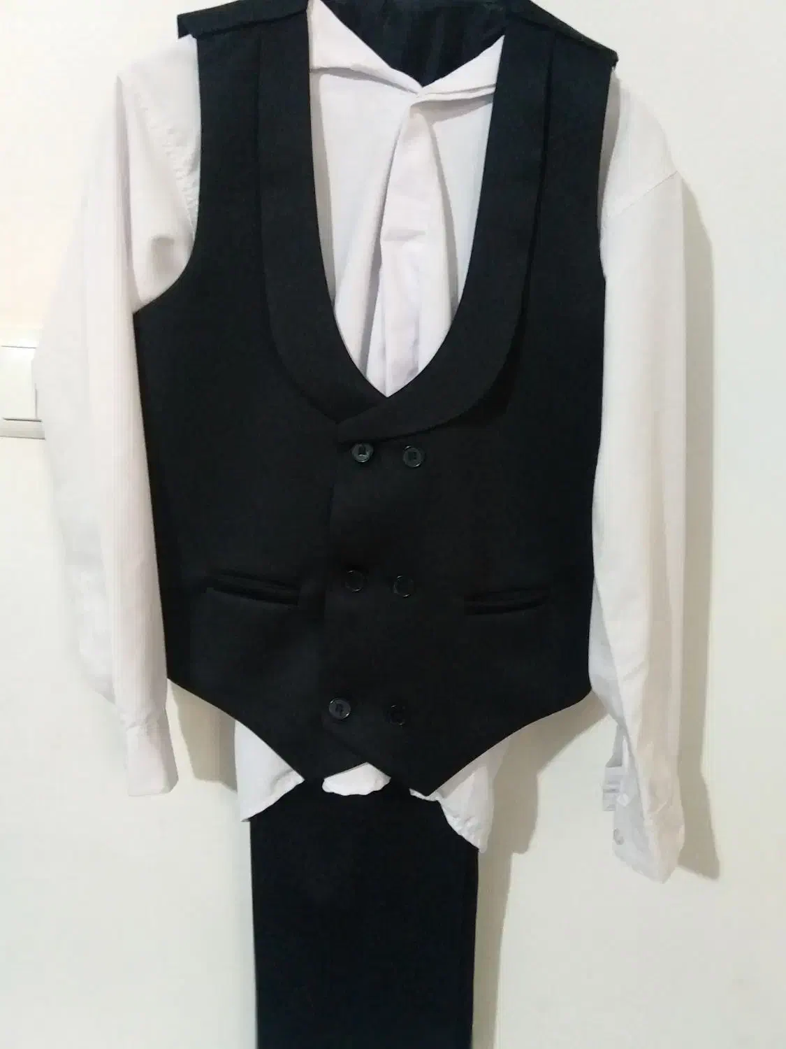 جلیقه شلوار پسرانه مجلسی و کفش کالج پسرانه|کفش و لباس بچه|نیشابور, مبارکه|دیوار