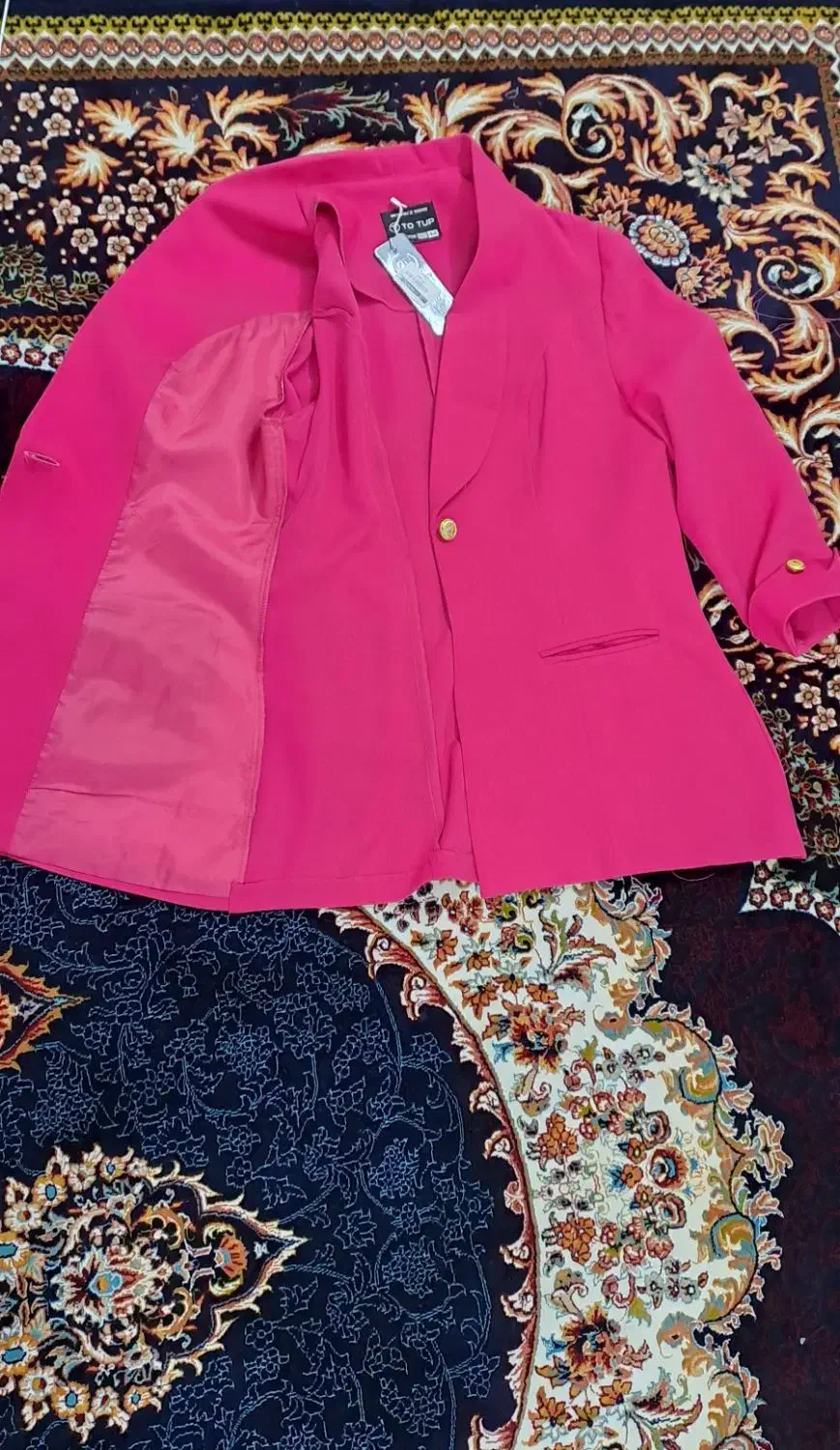 کت سرخابی رنگ سایز ۴۴/۴۶|لباس|تهران, اتابک|دیوار