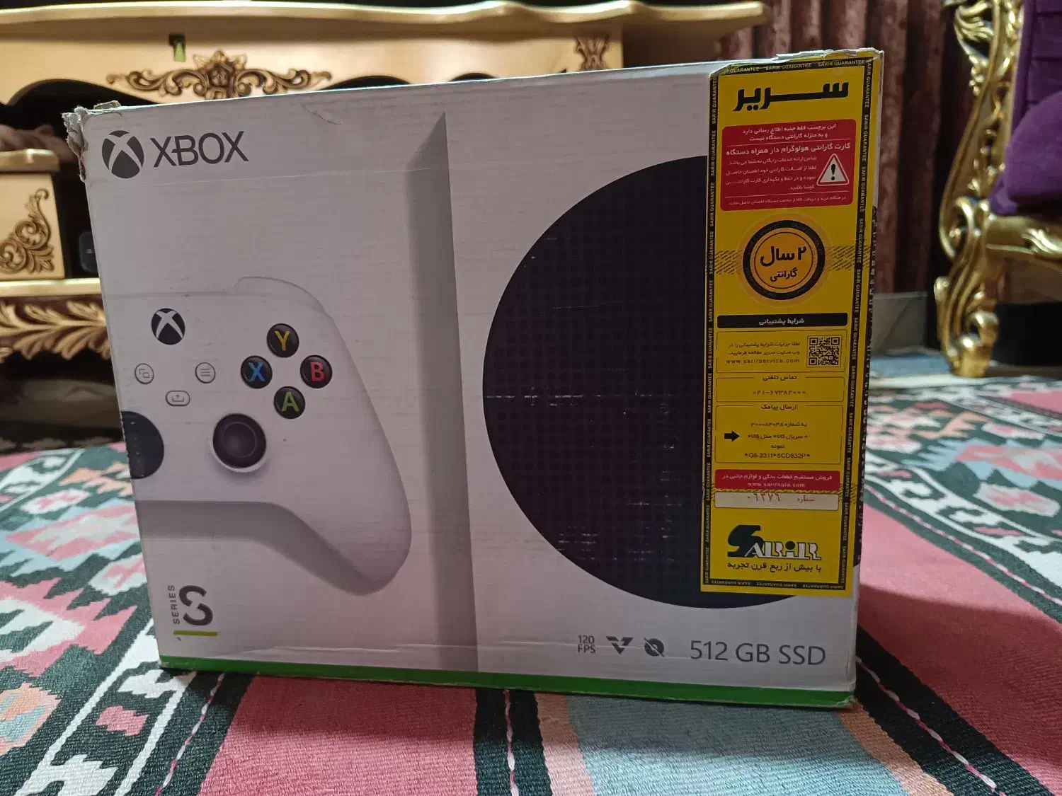 ایکس باکس سری اس دو دسته Xbox SERIES S|کنسول، بازی ویدئویی و آنلاین|کرج, جهان‌شهر|دیوار