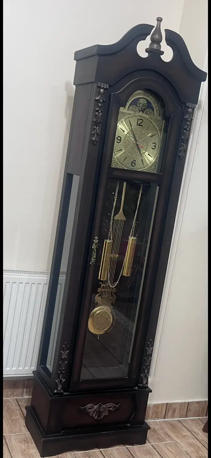 ساعت ایستاده و کلاسیک چوبی آونگ دار|ساعت دیواری و تزئینی|قدس, شهرقدس|دیوار