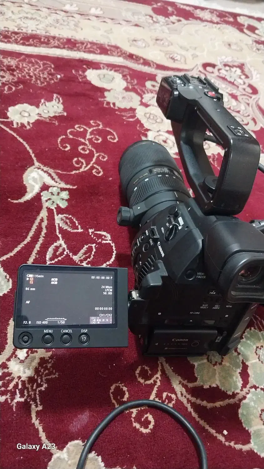 دوربین کانن c100 مارک ۲|دوربین عکاسی و فیلم‌برداری|اهواز, شهرک رزمندگان|دیوار