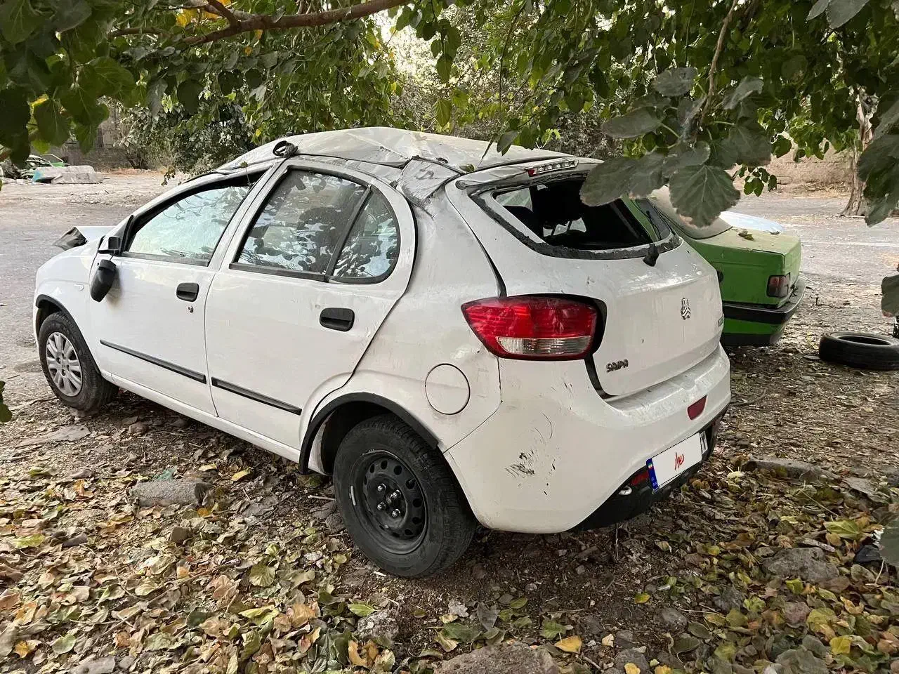 تصادفی تیبا۲|خودرو سواری و وانت|اسلام‌شهر, شهرک لاله|دیوار