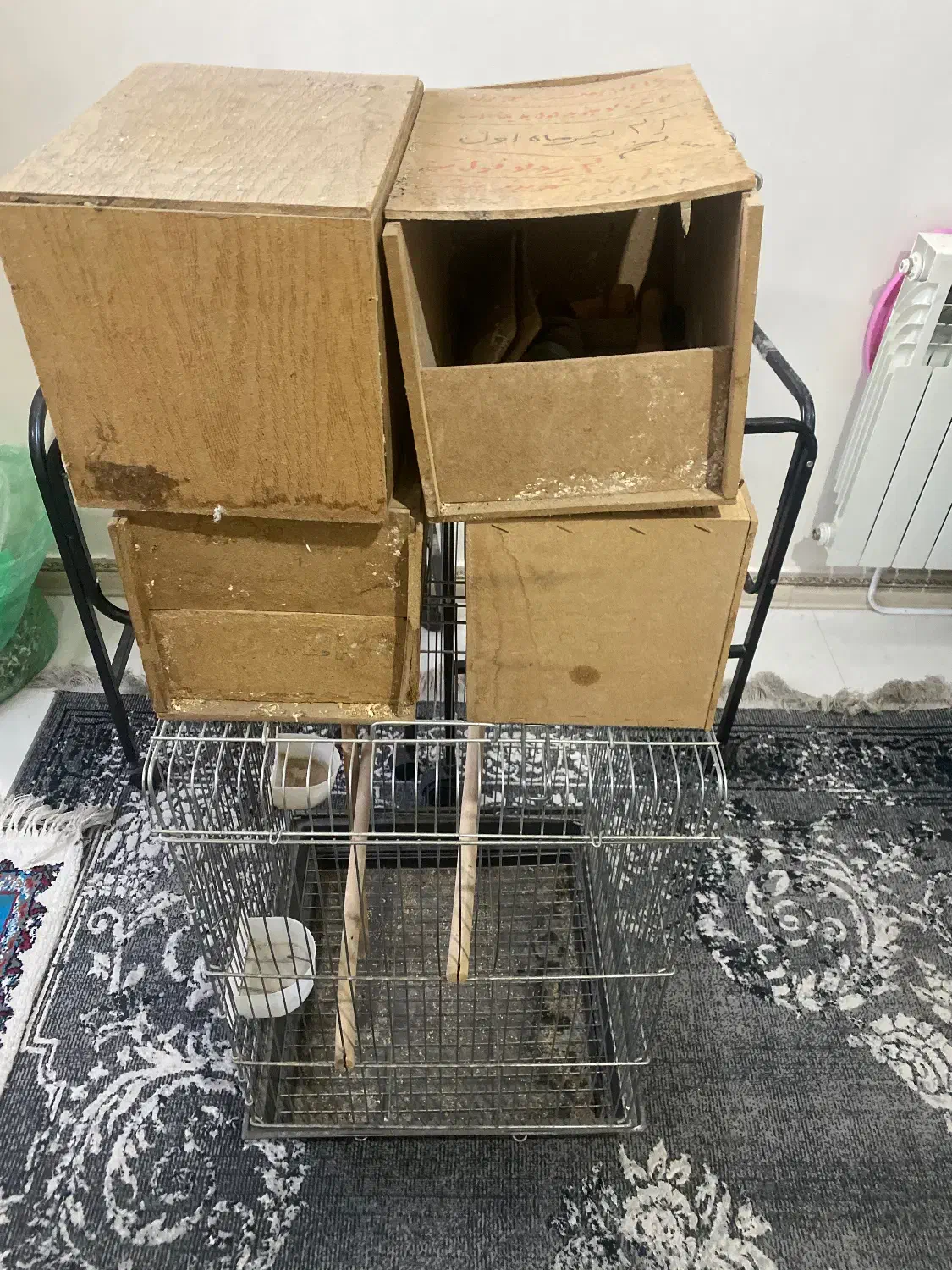 ۴عدد لونه با ی قفس|لوازم جانبی حیوانات|تهران, افسریه شمالی|دیوار