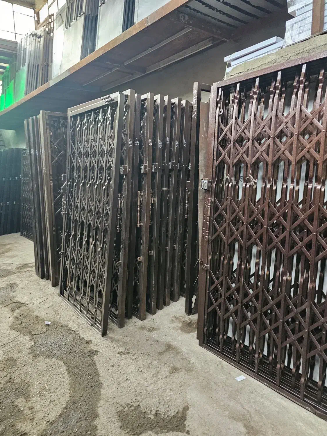 درب حفاظ کشویی ریلی آکاردیونی نصب در تهران خلازیر|مصالح و تجهیزات ساختمان|تهران, شهرک ابوذر|دیوار