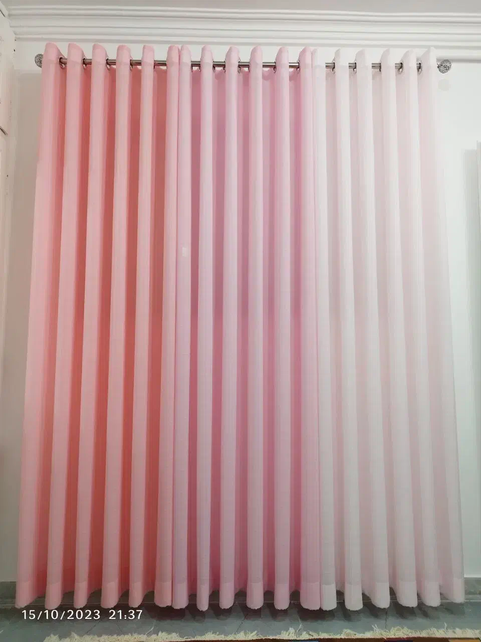 پرده آماده به صورت پانچ|پرده، رانر، رومیزی|آمل, |دیوار