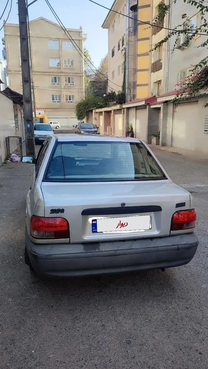 ماشین پراید دوگانه کارخانه مدل88|خودرو سواری و وانت|رشت, دیانتی|دیوار