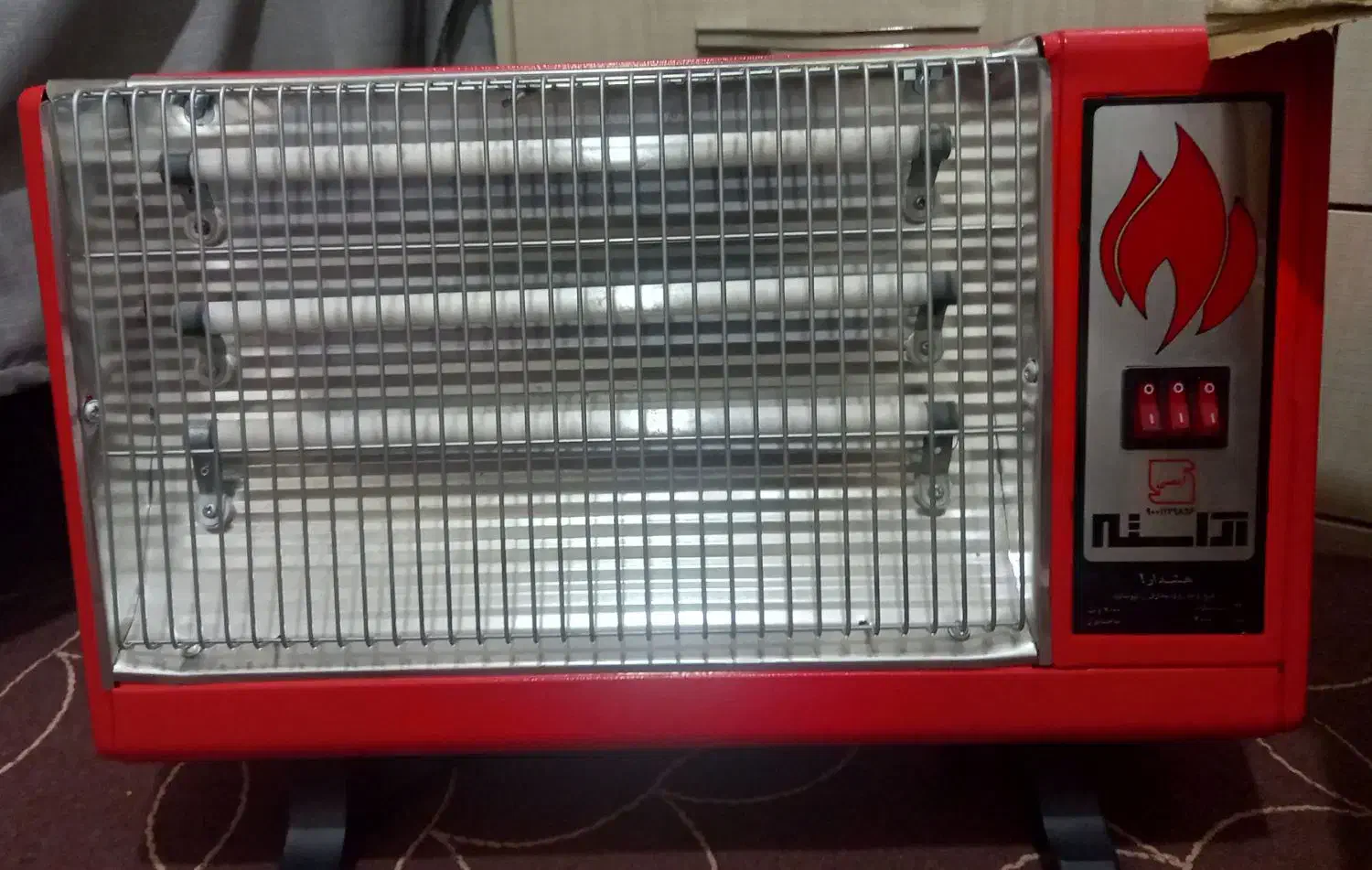 بخاری برقی در حد نو|بخاری، هیتر، شومینه|تهران, اتابک|دیوار