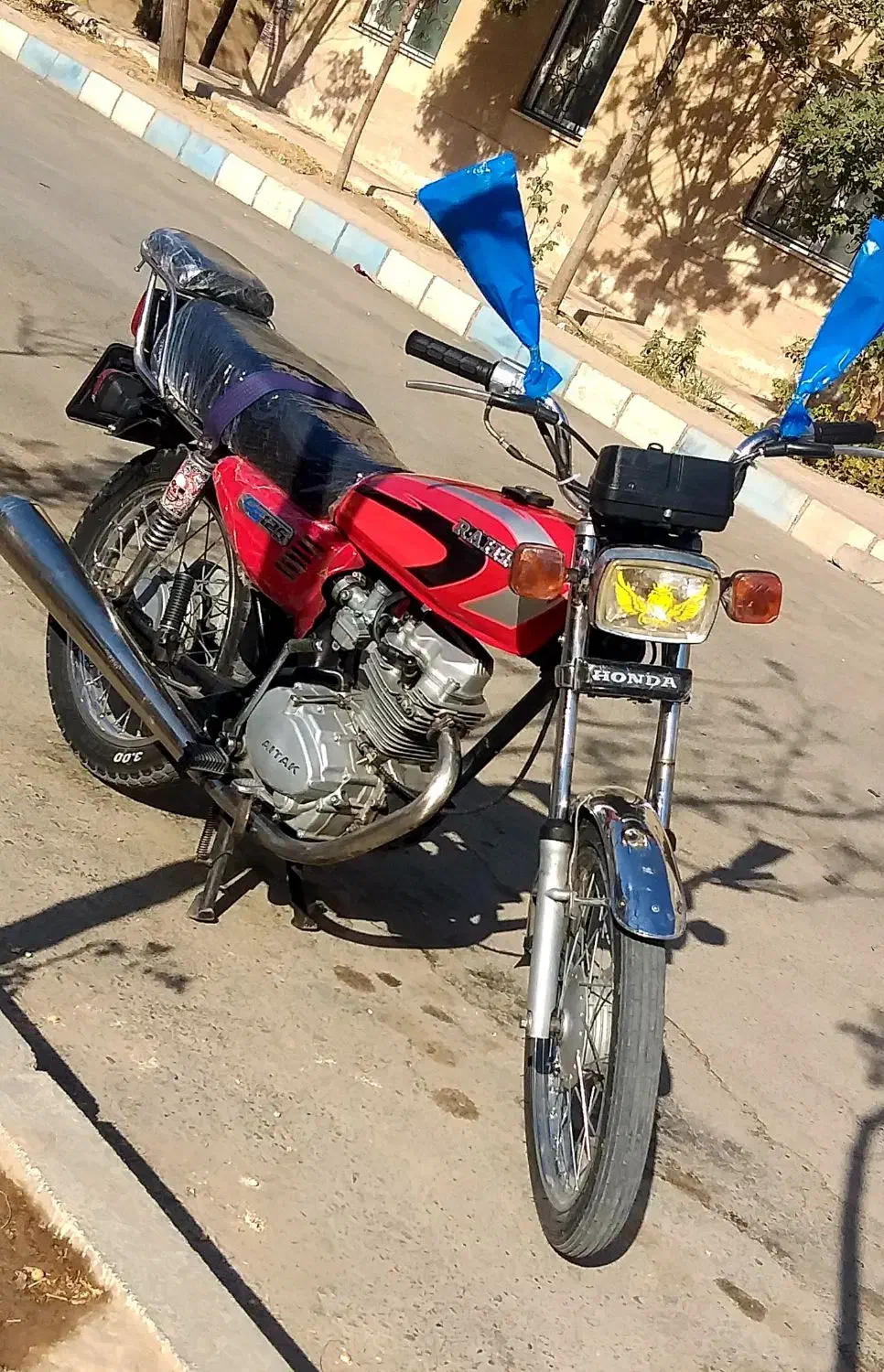موتور هندا مزایده مدل ۸۶|موتورسیکلت|پاکدشت, شهرک امام رضا|دیوار