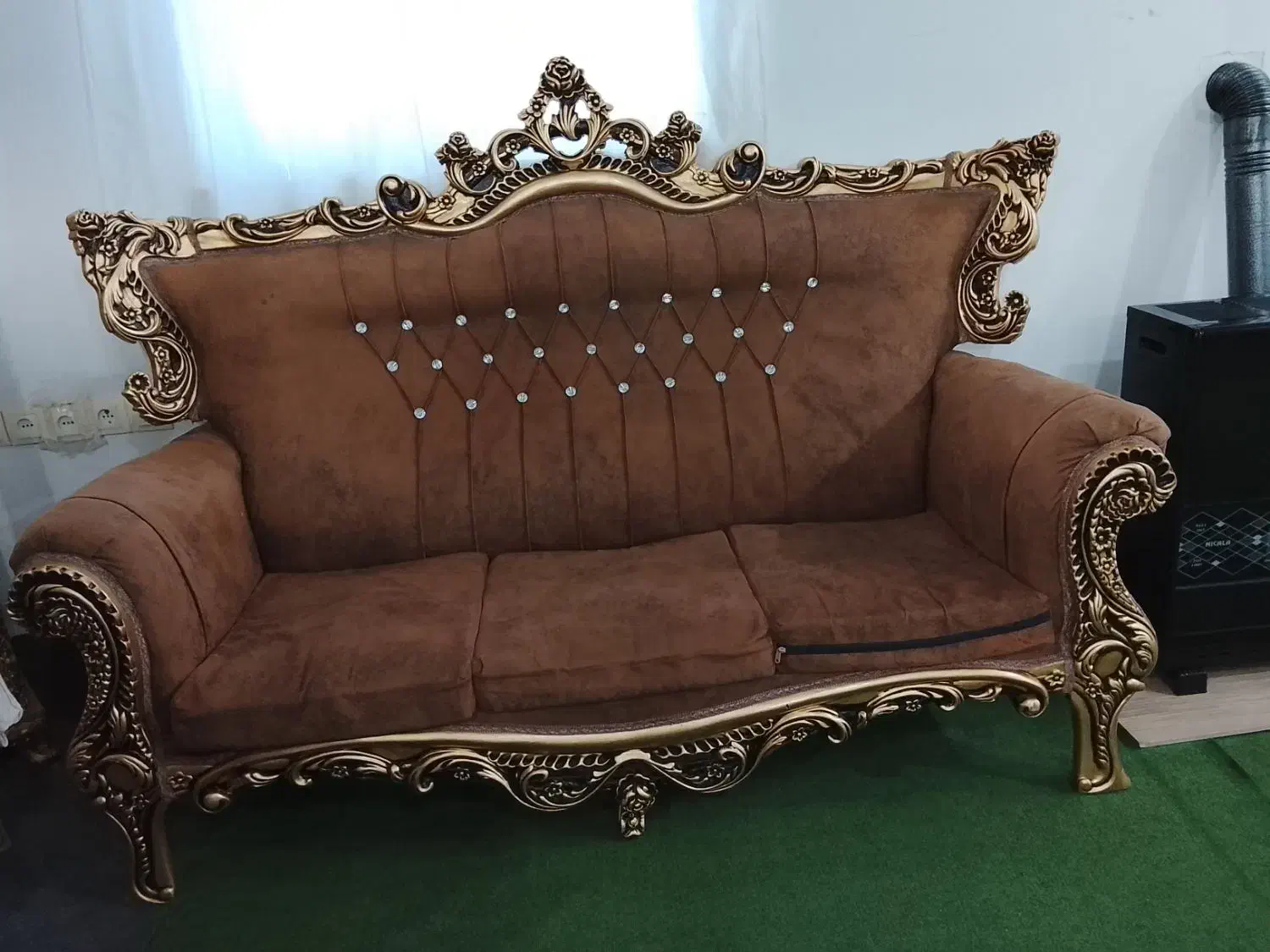 مبل سلطنتی|مبلمان خانگی و میز عسلی|مریوان, |دیوار