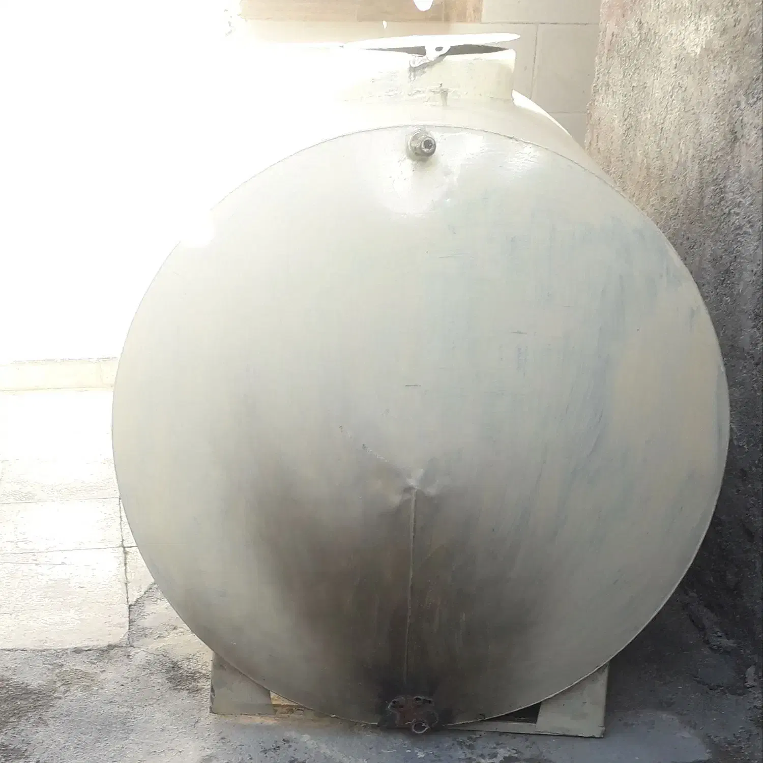 تانکر آهنی ۵۰۰لیتری|مصالح و تجهیزات ساختمان|ایذه, |دیوار