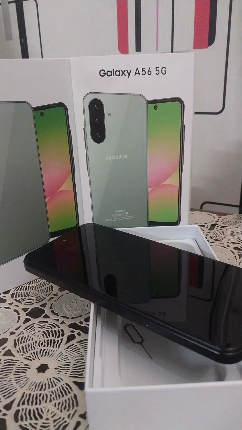 گوشی سامسونگ A56 حافظه 256 گیگابت رم 8ویتنام|موبایل|تهران, شهرک استقلال|دیوار