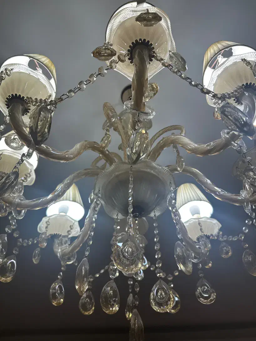 لوستر ۸ شاخه|لوستر و چراغ آویز|گرگان, |دیوار