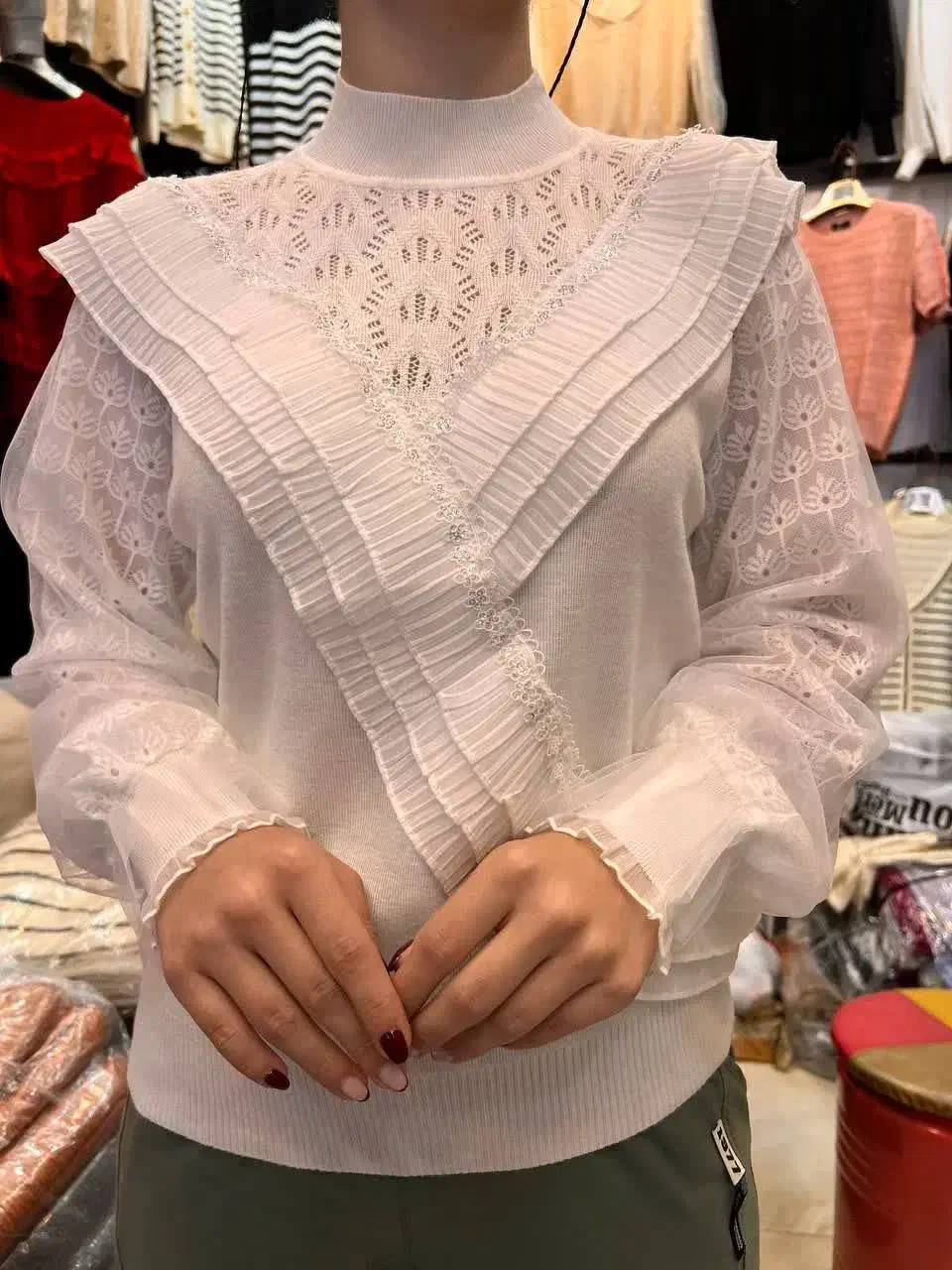 شومیز بافت ترند|لباس|قم, باجک یک|دیوار