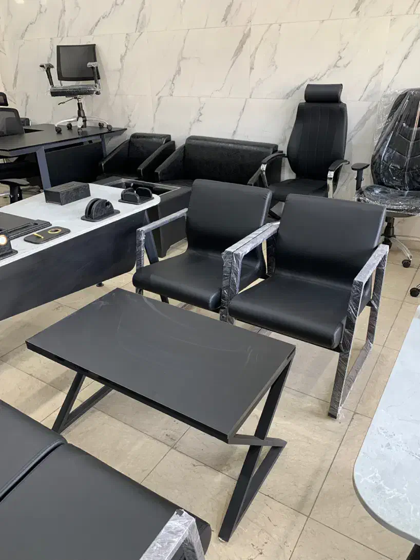 میز مدیریت فانتزی کد۳۰/صندلی مدیریت  کد۳۱|مبلمان اداری|صفادشت, |دیوار