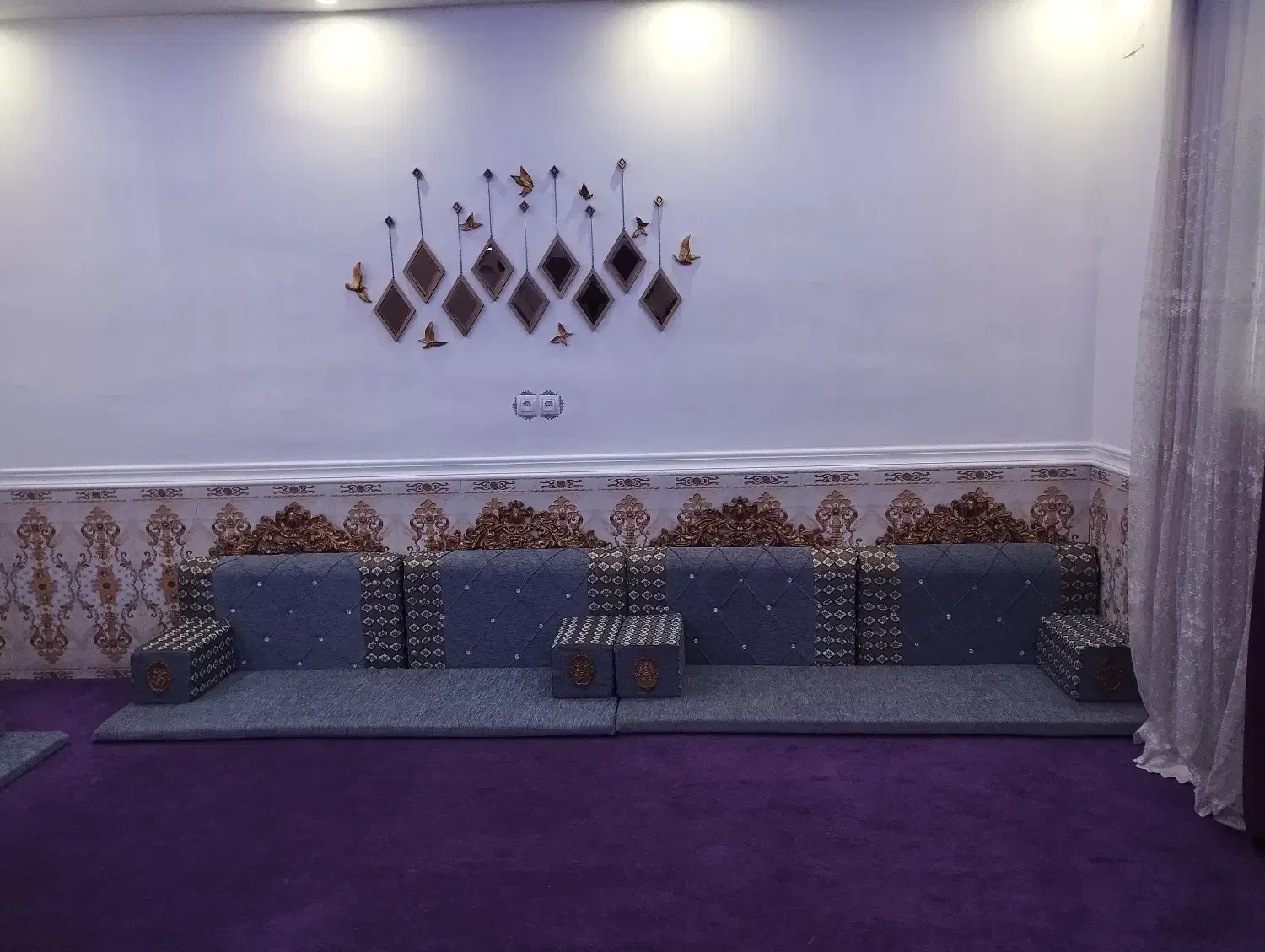 مبل خلیجی تمیز و نو|مبلمان خانگی و میز عسلی|اهواز, پادادشهر|دیوار