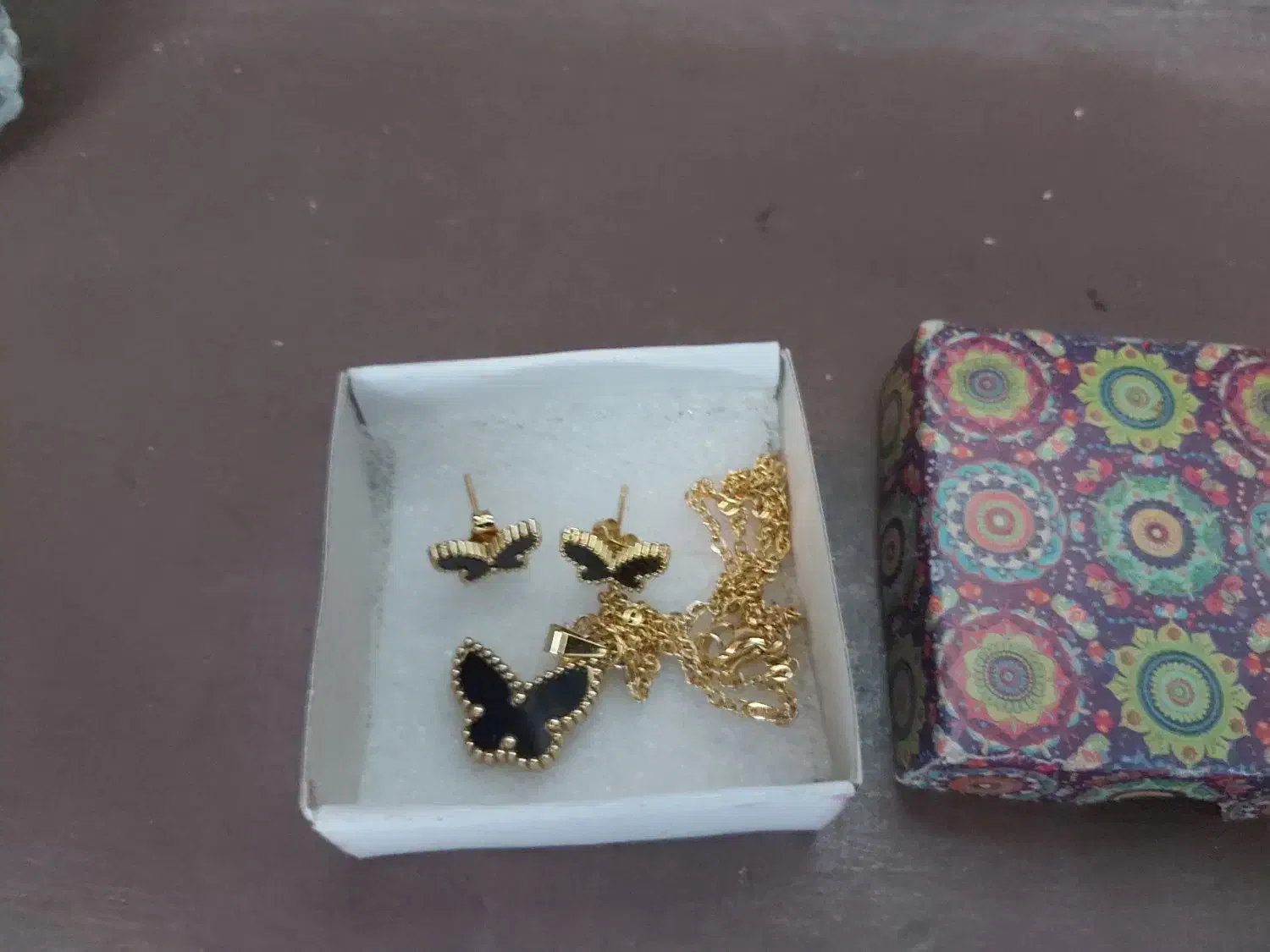 نیم ست پروانه ای نو رنگ ثابت|بدلیجات|تهران, دارآباد|دیوار