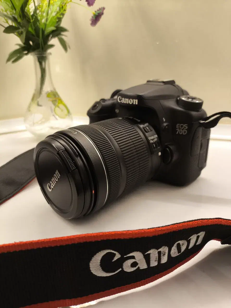 فروش دوربین کنون 70D با لنز و لوازم کامل|دوربین عکاسی و فیلم‌برداری|زاهدان, |دیوار