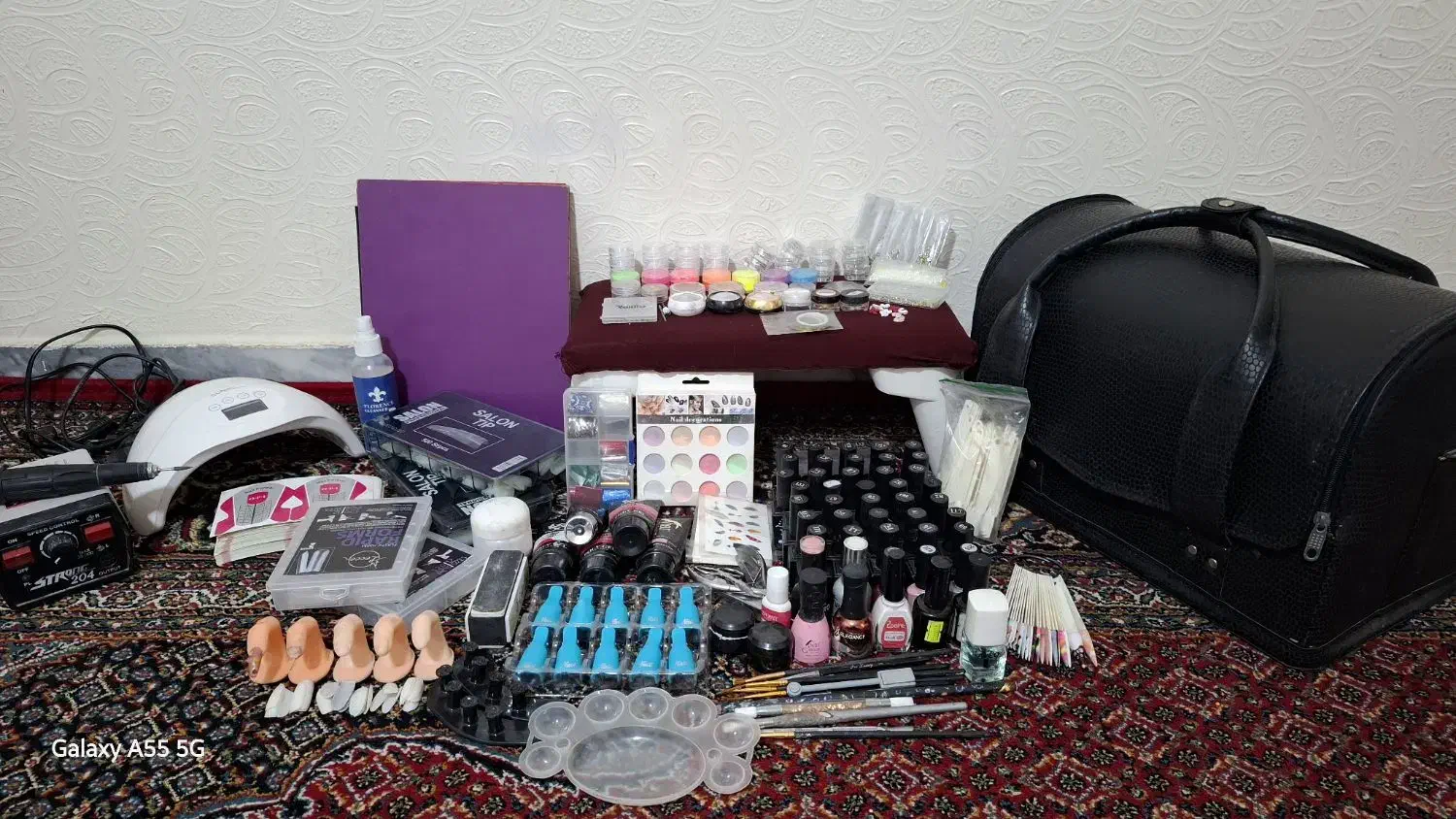 لوازم کاشت ناخن|آرایشی، بهداشتی، درمانی|پارس‌آباد, |دیوار