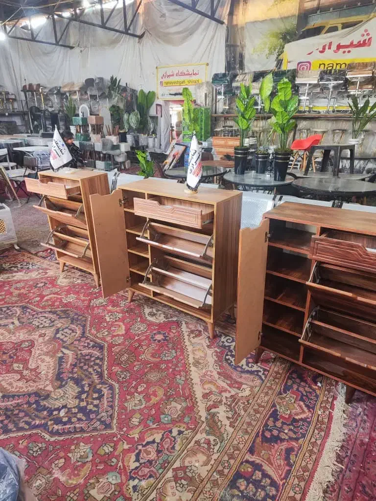 جاکفشی تمام ام دی اف مدل داشبوردی سه سایز|جاکفشی، کمد، دراور|شیراز, وزیرآباد|دیوار