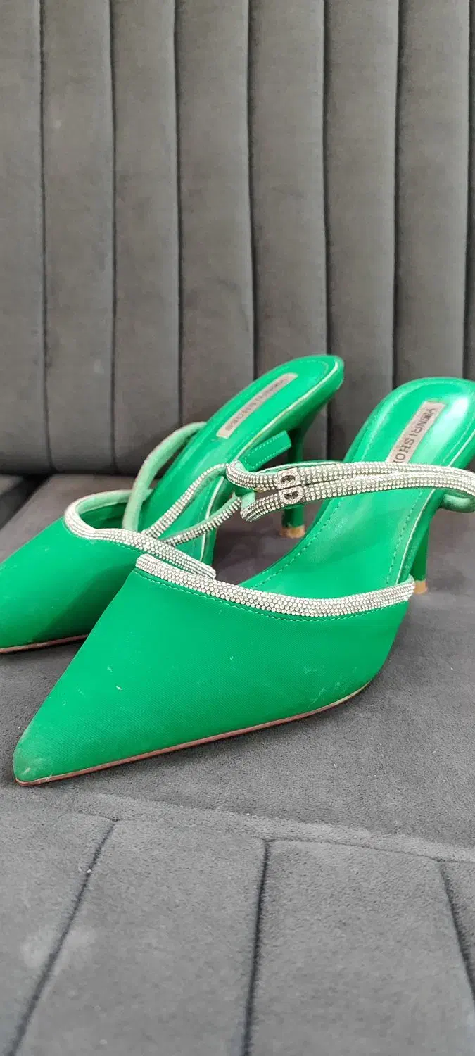 کفش مجلسی|کیف، کفش، کمربند|شیراز, کوشک میدان|دیوار