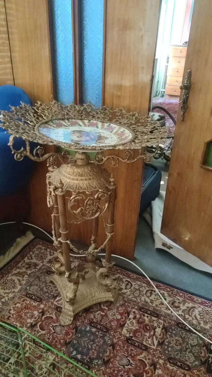 میوه خوری آنتیک سلطنتی زیبا|کلکسیون اشیاء عتیقه|اصفهان, علی قلی آقا|دیوار