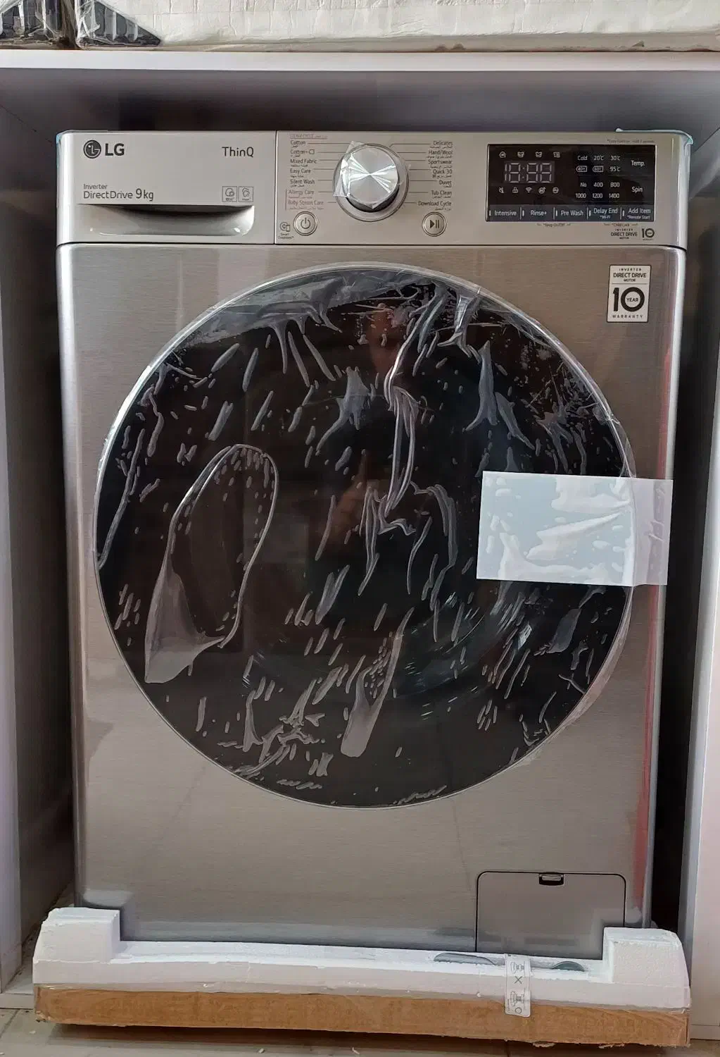 لباسشویی ال جی مدل R5 سیلور ۹کیلو|ماشین لباسشویی و خشککن لباس|لردگان, |دیوار
