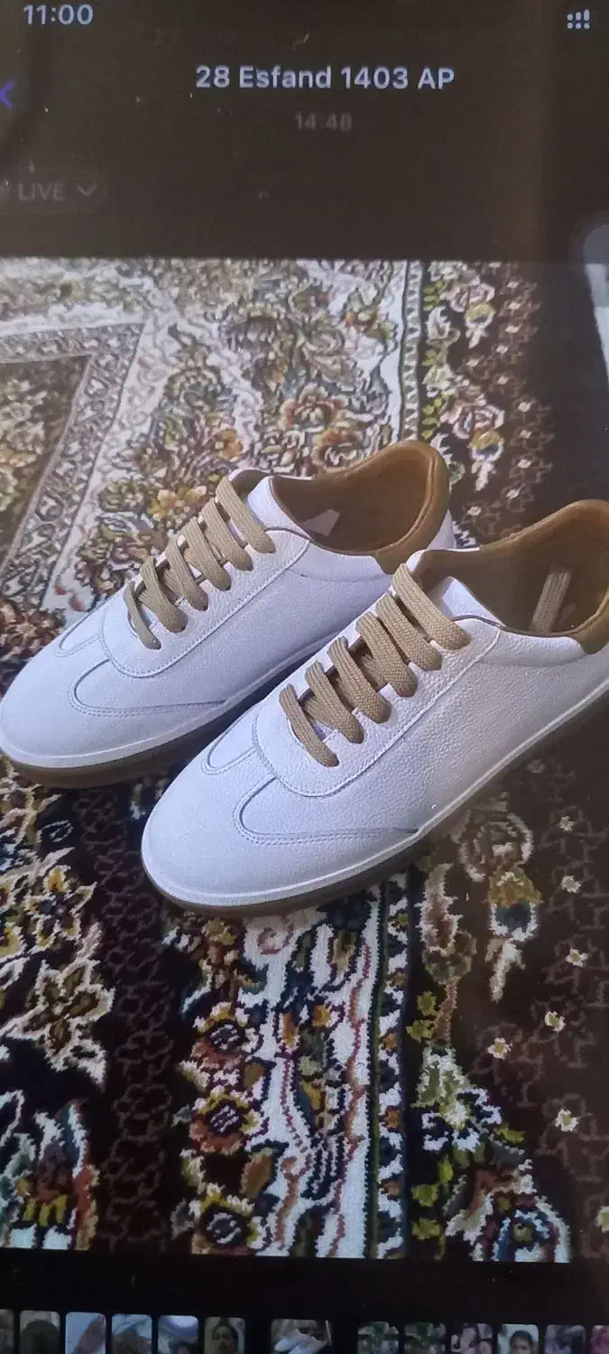 کتونی تمام چرم|کیف، کفش، کمربند|شهریار, شهرک مصطفی خمینی|دیوار