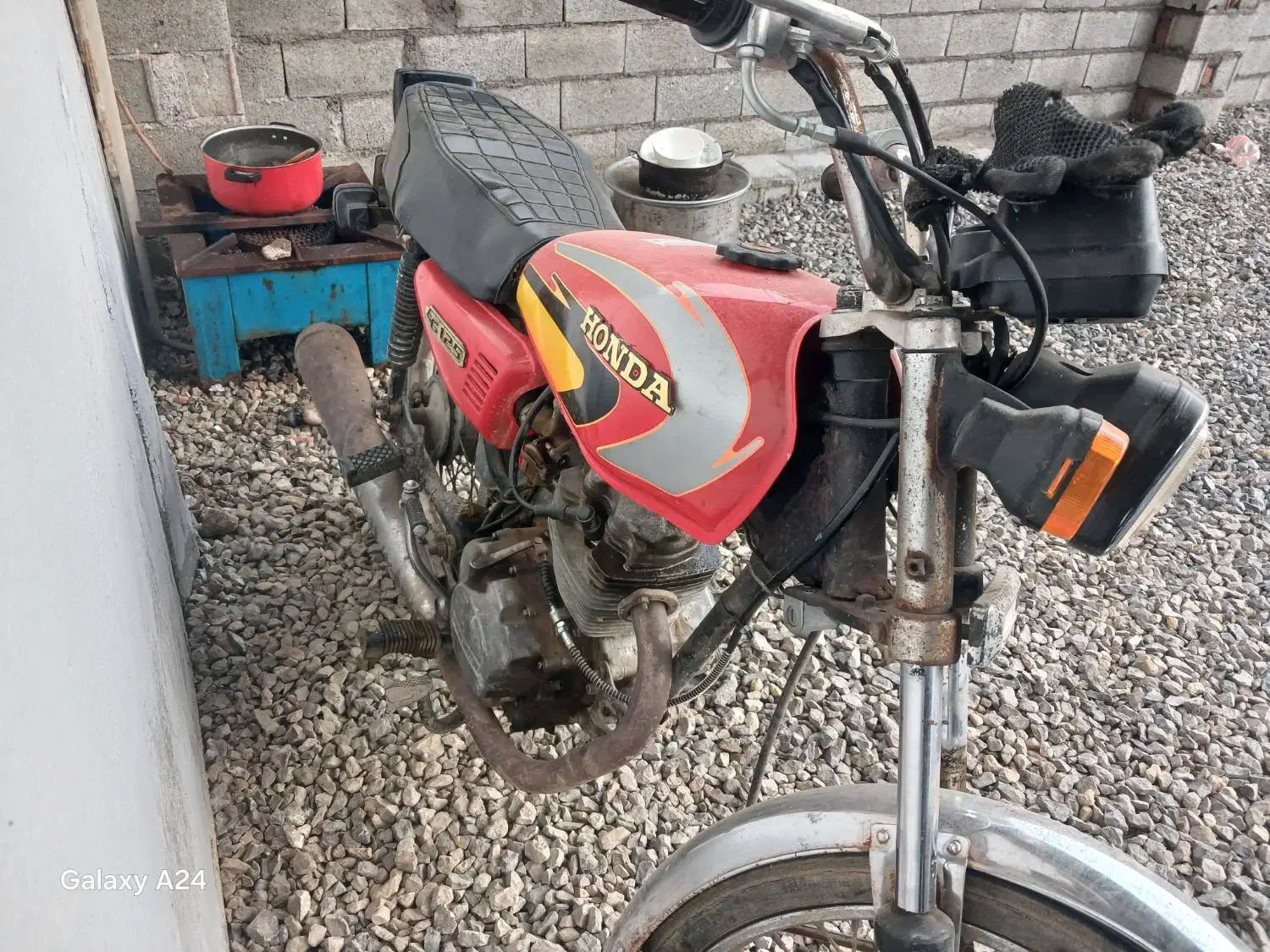 موتور هوندا ۱۲۵|موتورسیکلت|زرگرشهر, |دیوار