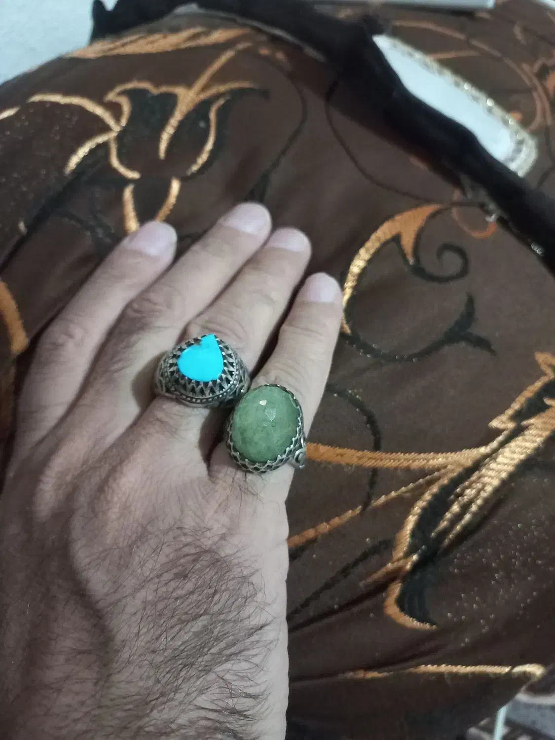 فیروزه ی بسیار خوش رنگ|جواهرات|قم, دانش|دیوار