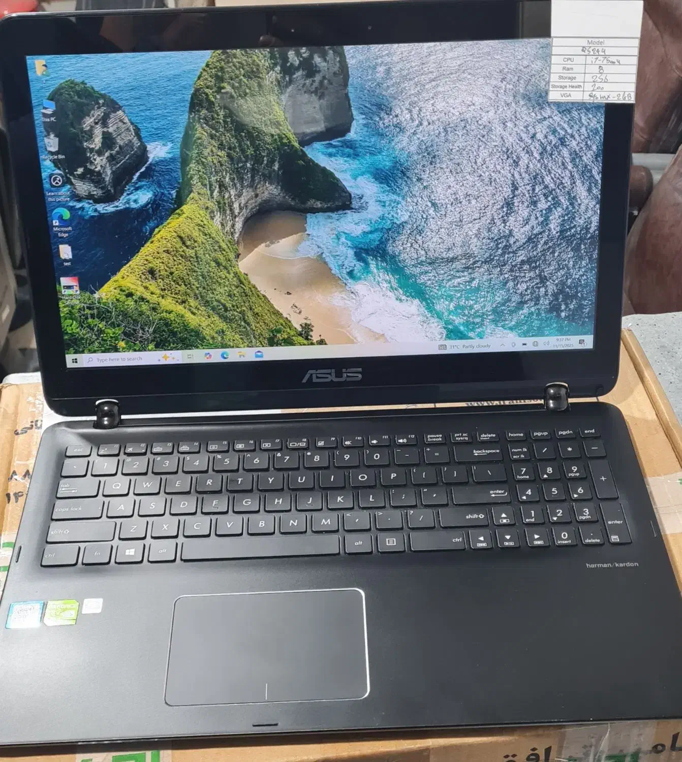 لپ تاپ استوک ایسوس|رایانه همراه|قائمشهر, |دیوار