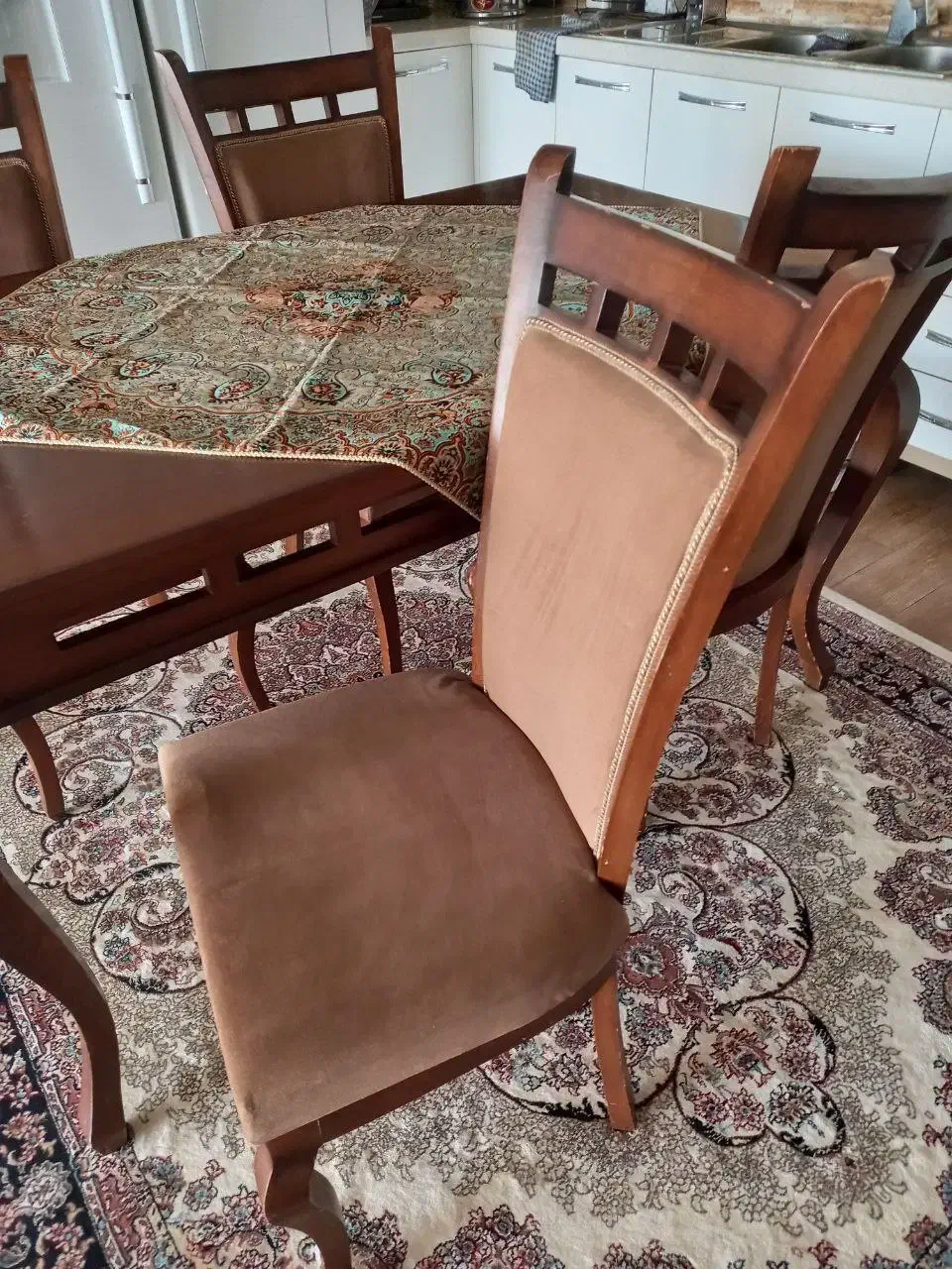 میز ناهار خوری ۶ نفره|میز و صندلی غذاخوری|نیشابور, فردوس شمالی|دیوار