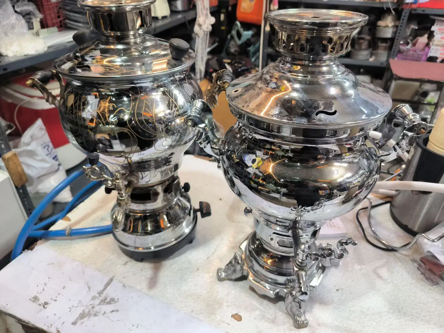 سماور گازی|سماور، چای‌ساز، قهوه‌ساز|قم, پردیسان|دیوار