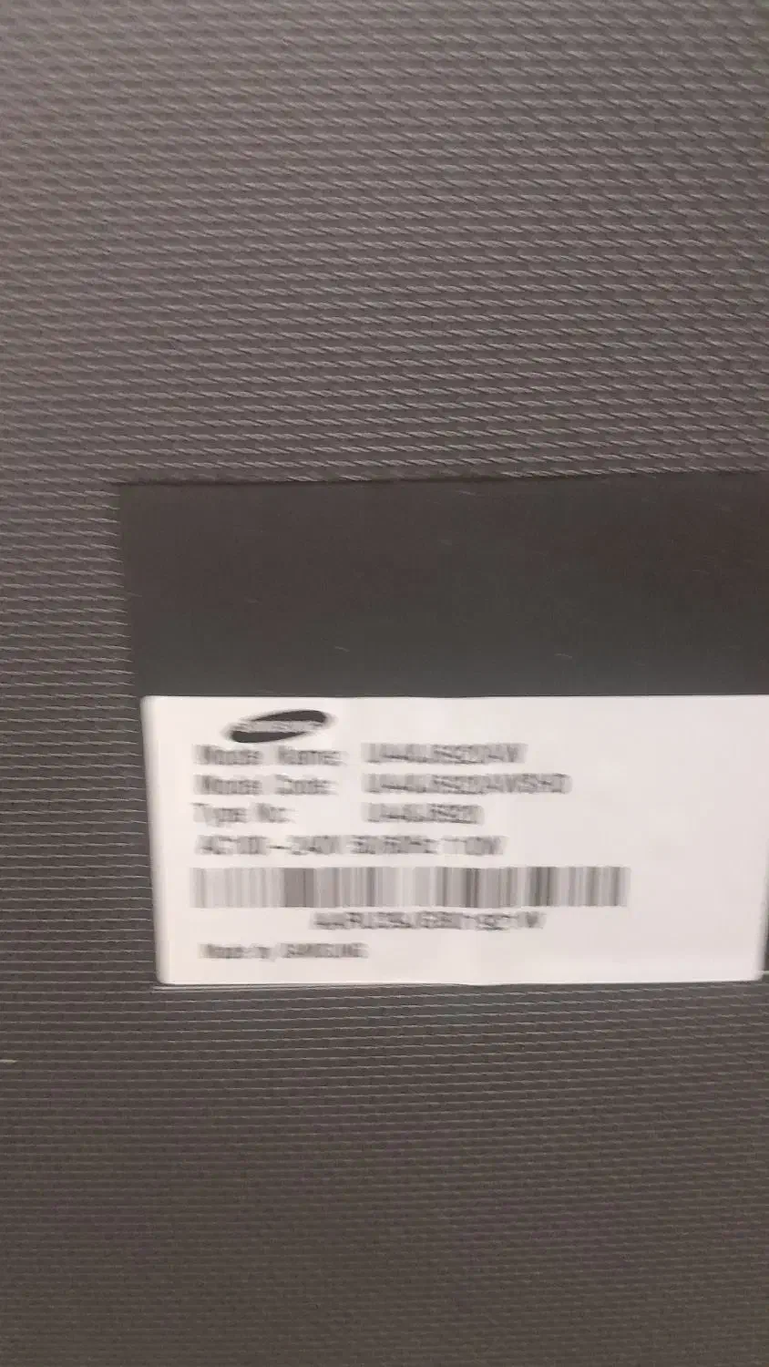 تلویزیون ۴۸ اینچ سامسونگ نیاز مند تعمیر|تلویزیون و پروژکتور|مشهد, جاهد شهر|دیوار