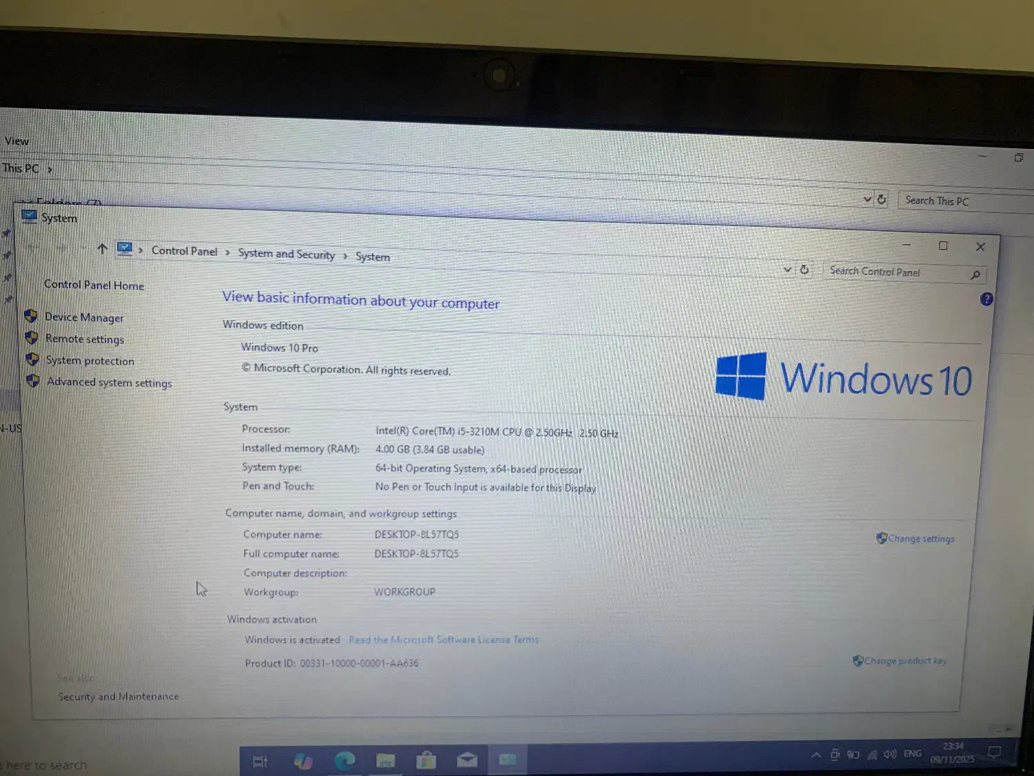 لپتاپ Acer AspireV3-571G|رایانه همراه|تهران, جنت‌آباد مرکزی|دیوار