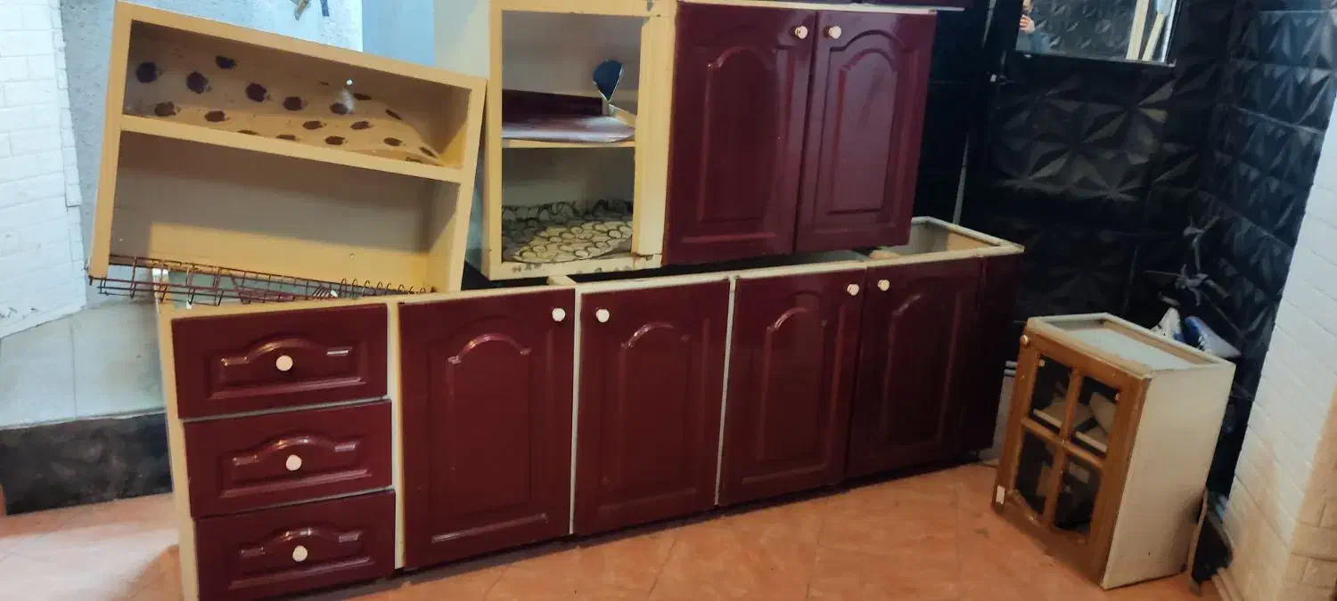 کابینت فلزی|مصالح و تجهیزات ساختمان|ابریشم, |دیوار