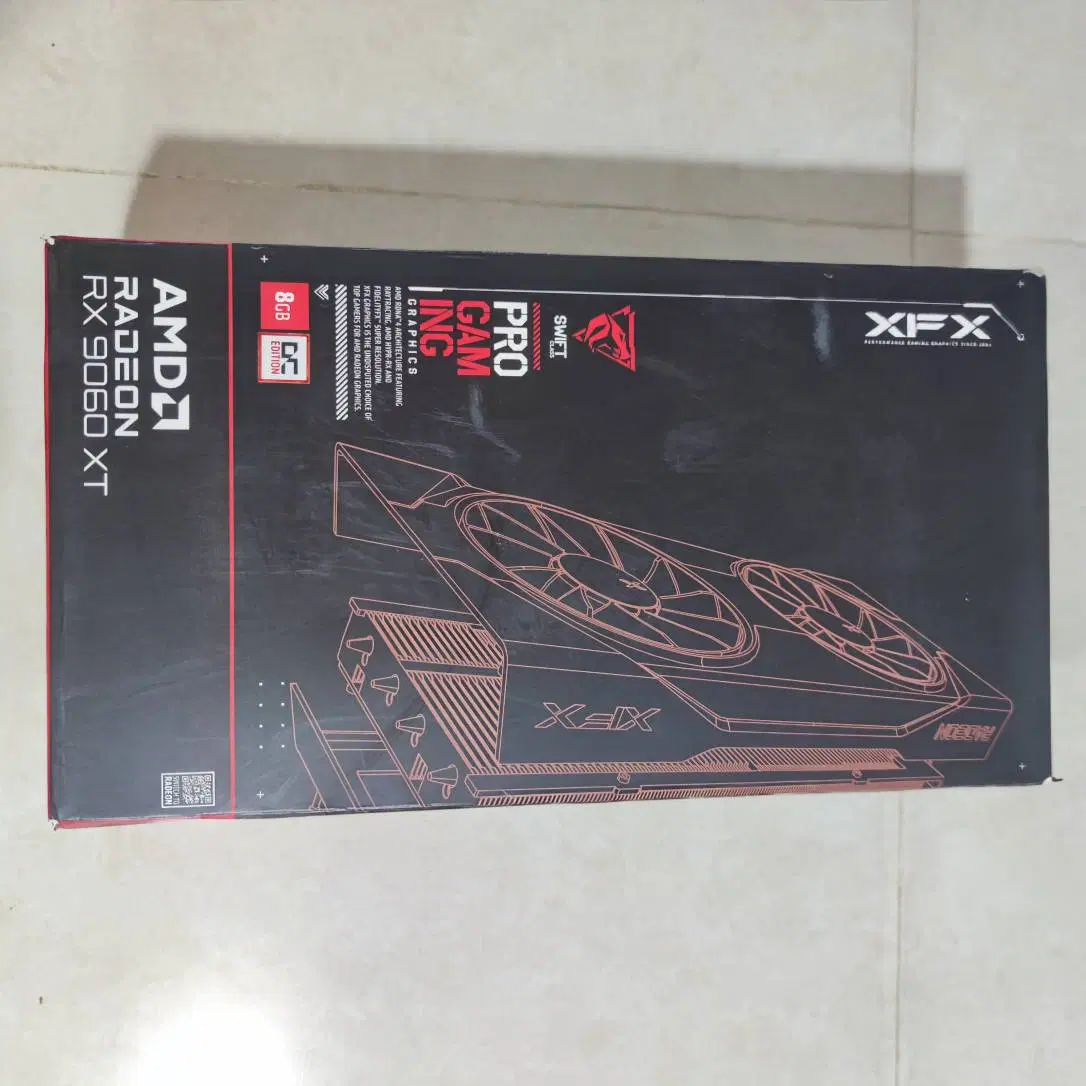 9060xt 8gb XFX|قطعات و لوازم جانبی رایانه|قم, بنیاد|دیوار